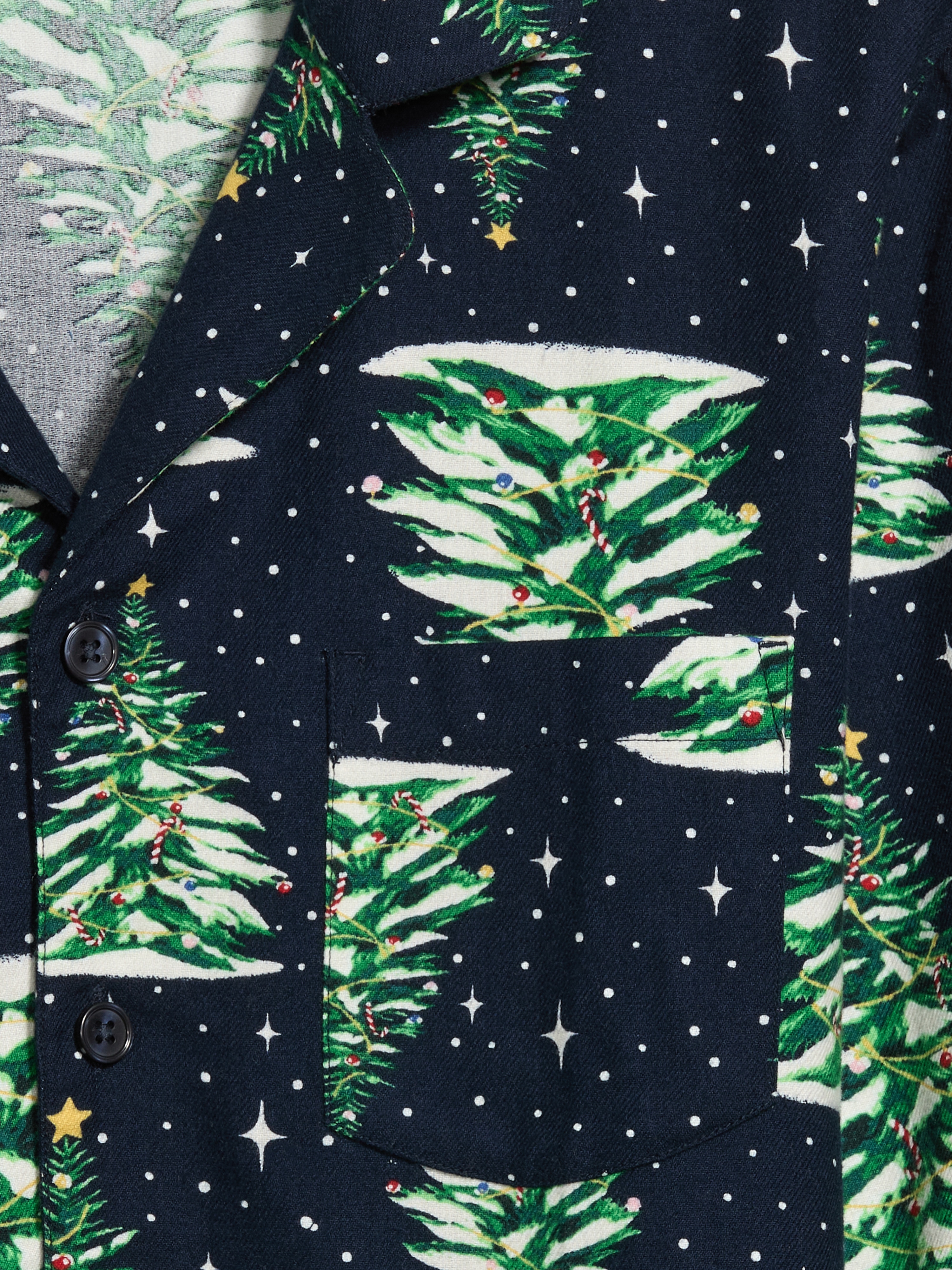 Flannel Pajama Pant Set for Men - Christmas Trees (Match the Fam!) - 3