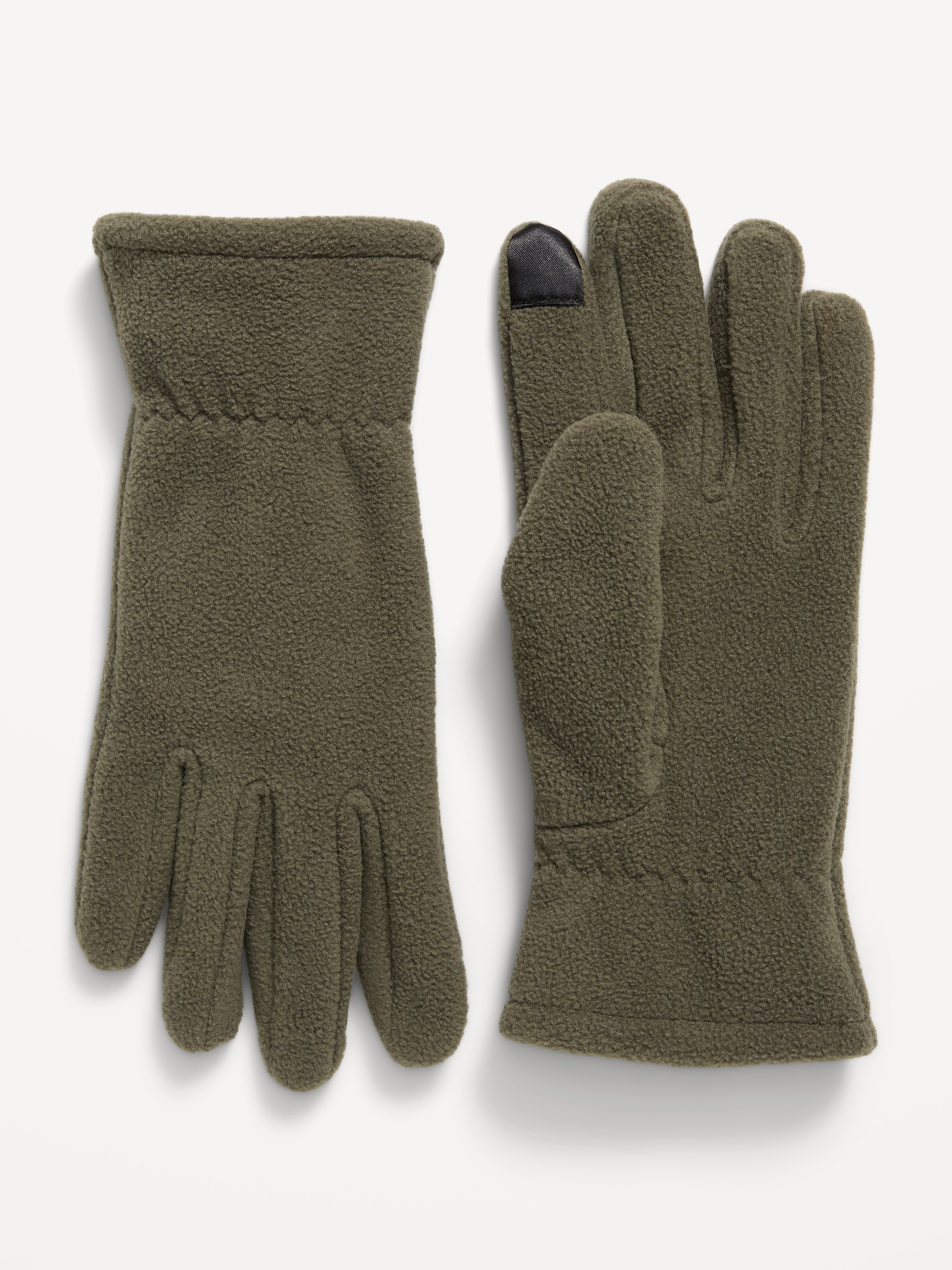 Microfleece Gloves for Men - Heritage Green - 1