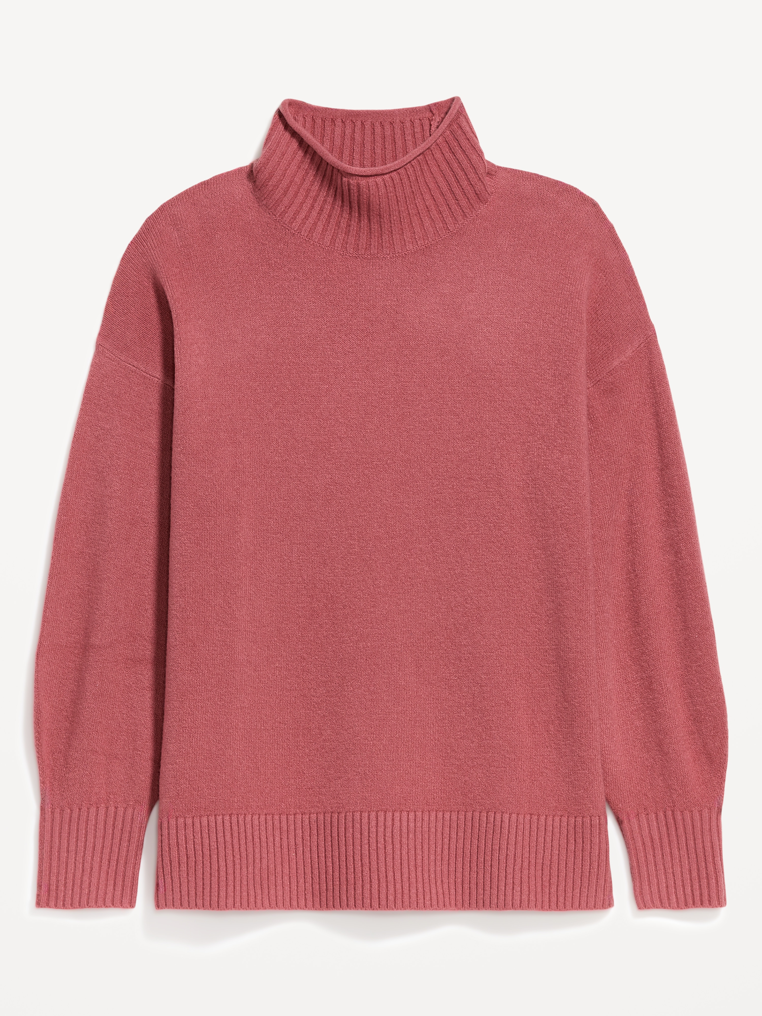 SoSoft Turtleneck Tunic Sweater - ISLAND FLOWER - 1
