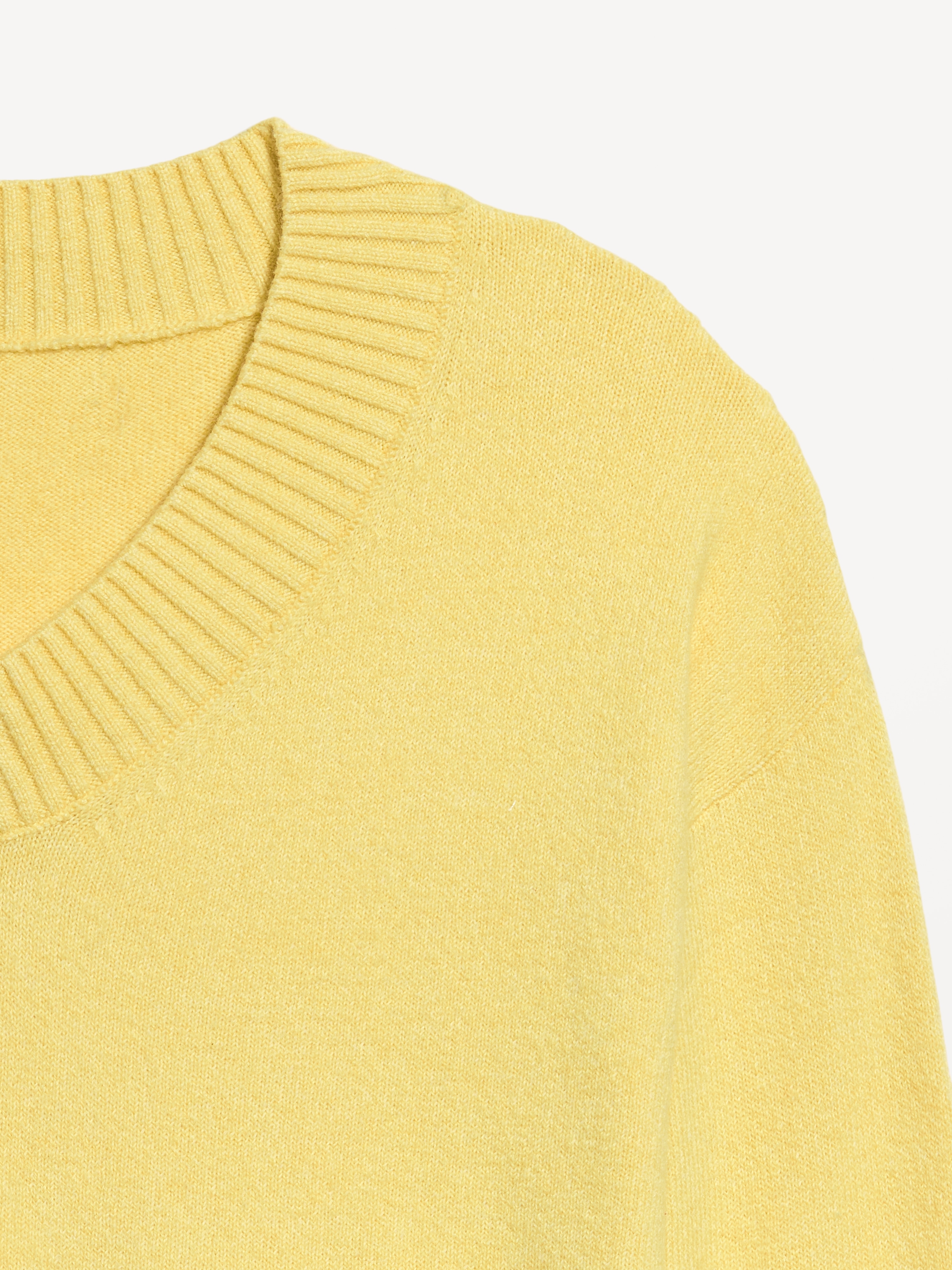 SoSoft V-Neck Sweater - LIMONCELLO - 3