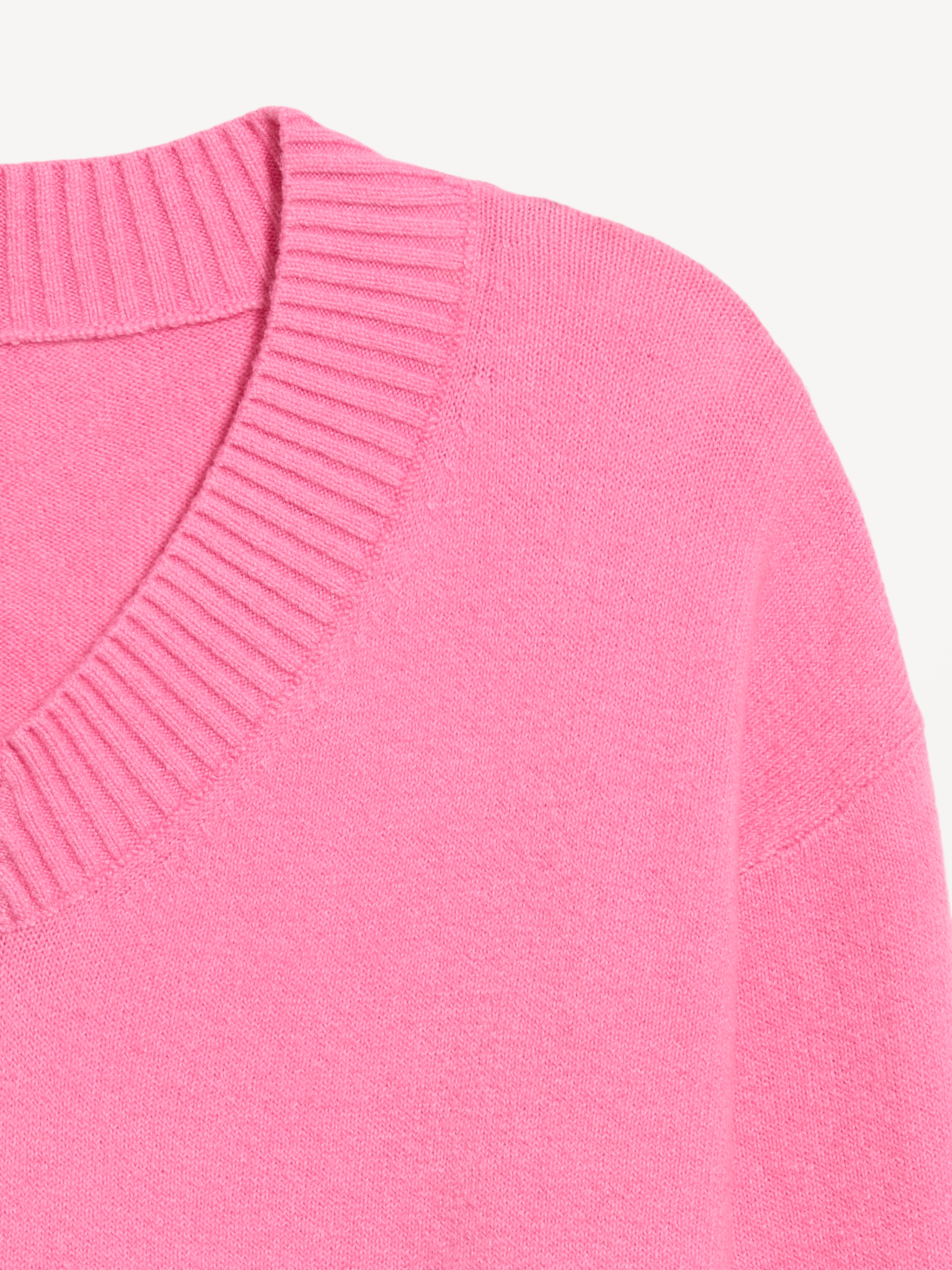 SoSoft V-Neck Sweater - Palace Pink - 3