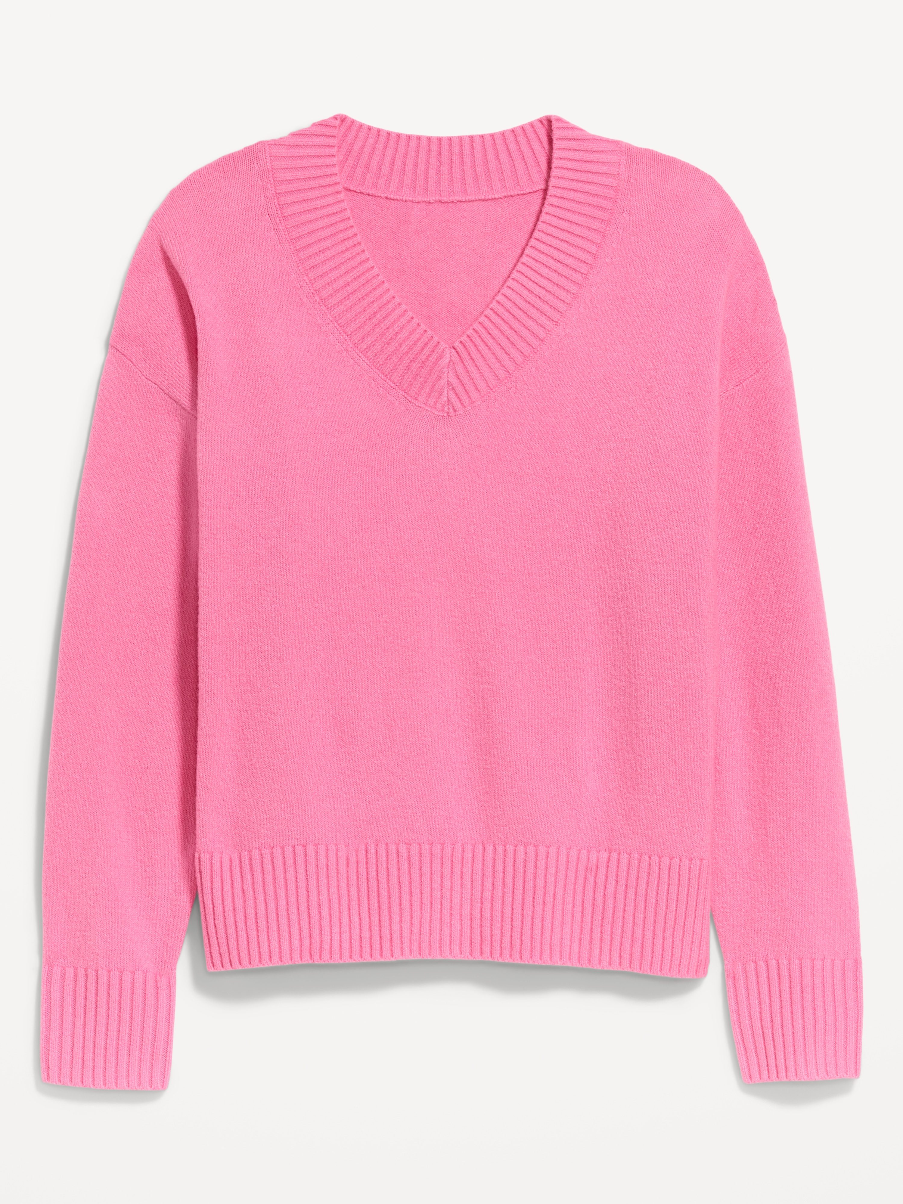 SoSoft V-Neck Sweater - Palace Pink - 1