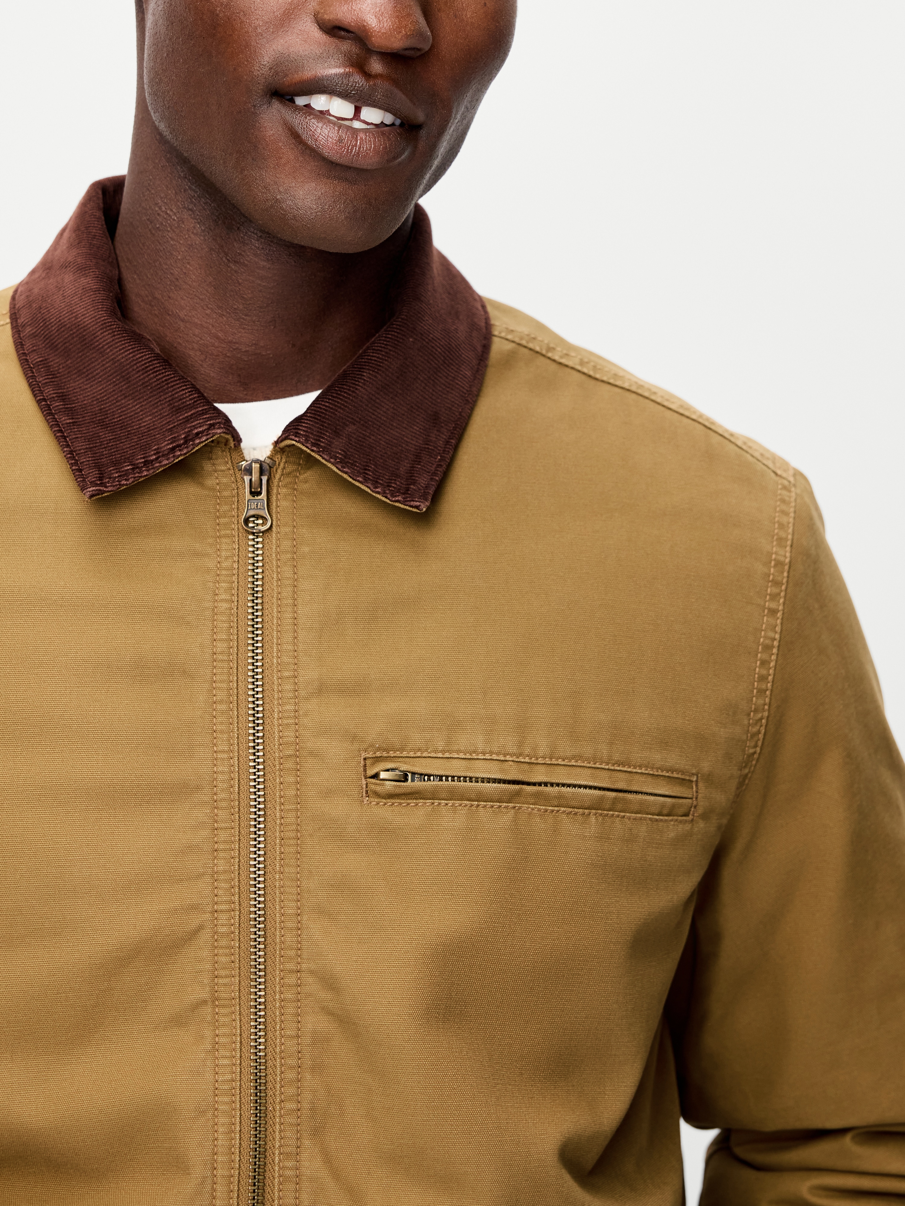 Insulated Canvas Barn Jacket - Wetland Reed - 6