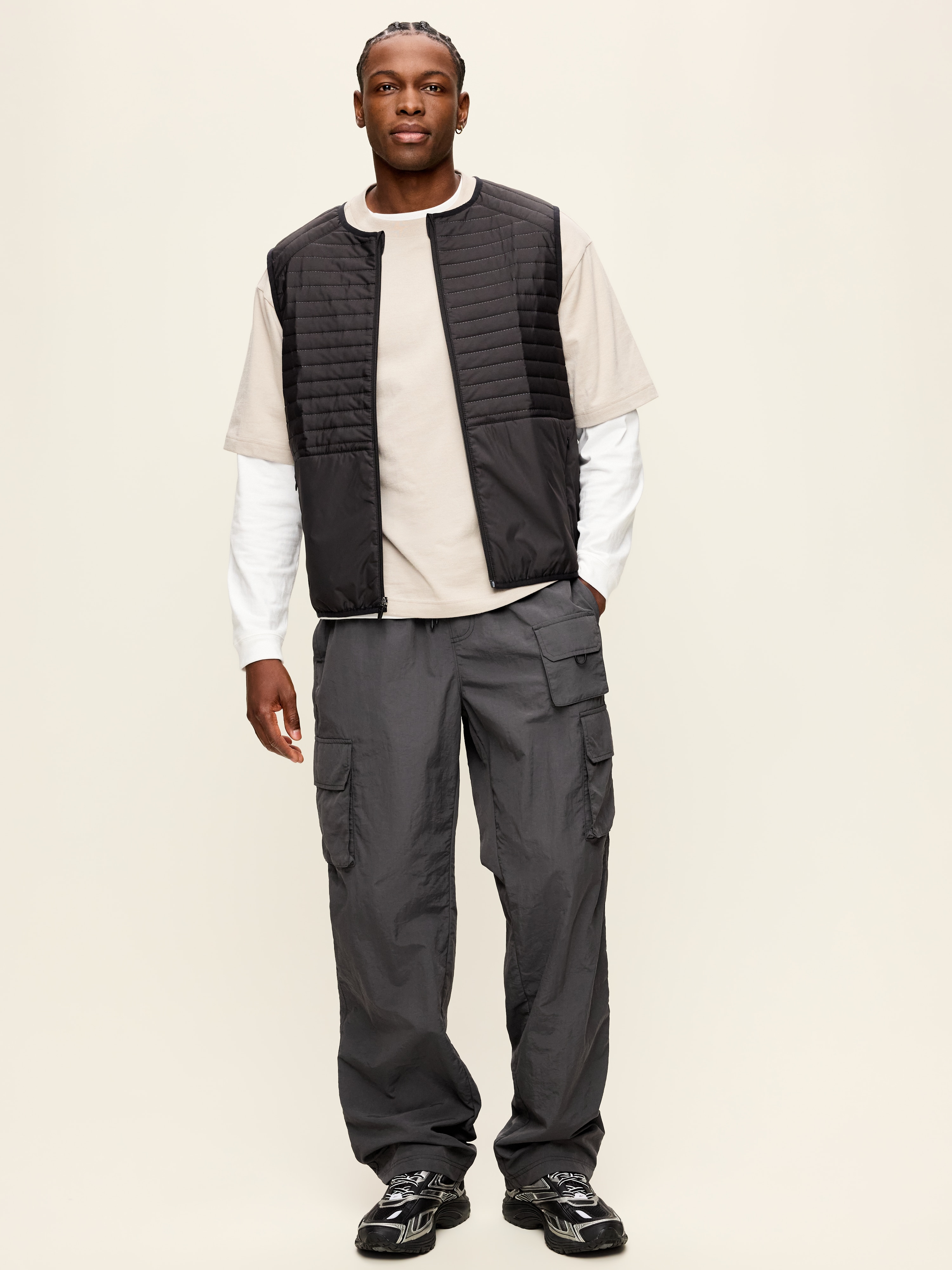 Baggy Utility Cargo Pants - Panther - 2