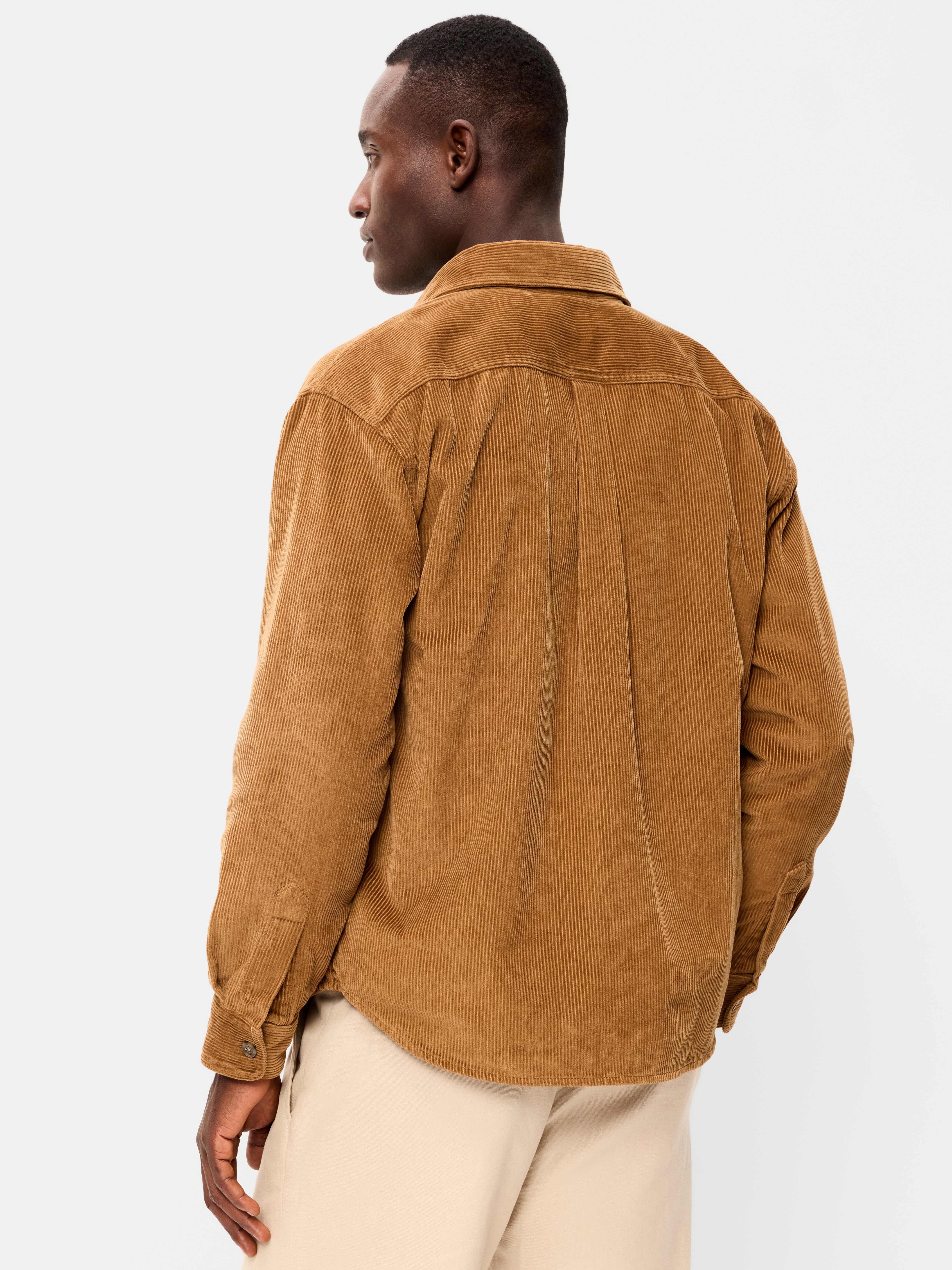 Loose Fit Long-Sleeve Corduroy Shirt - Doe A Deer - 2