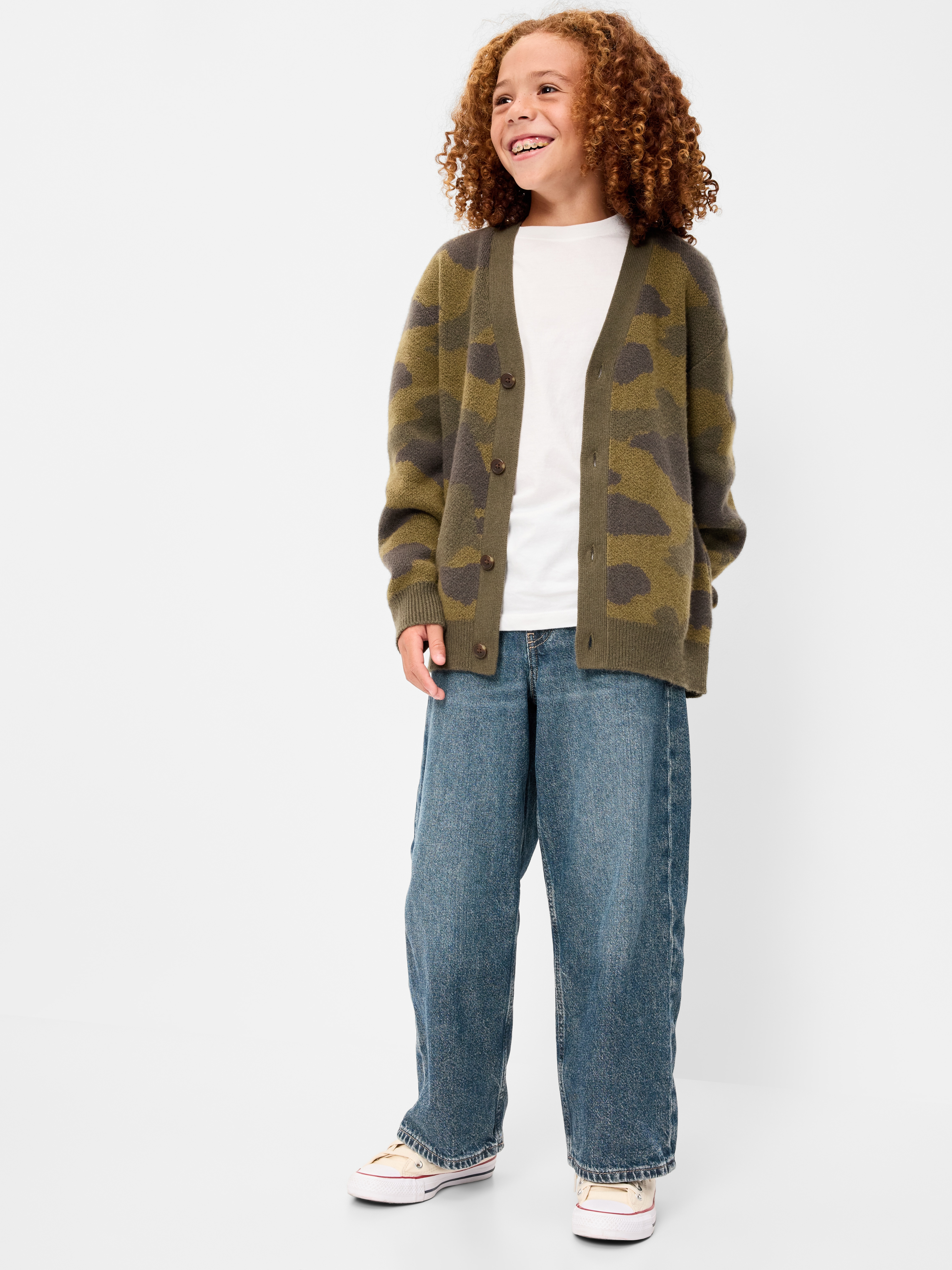 Ultra Baggy Jeans for Boys - Medium Wash - 3