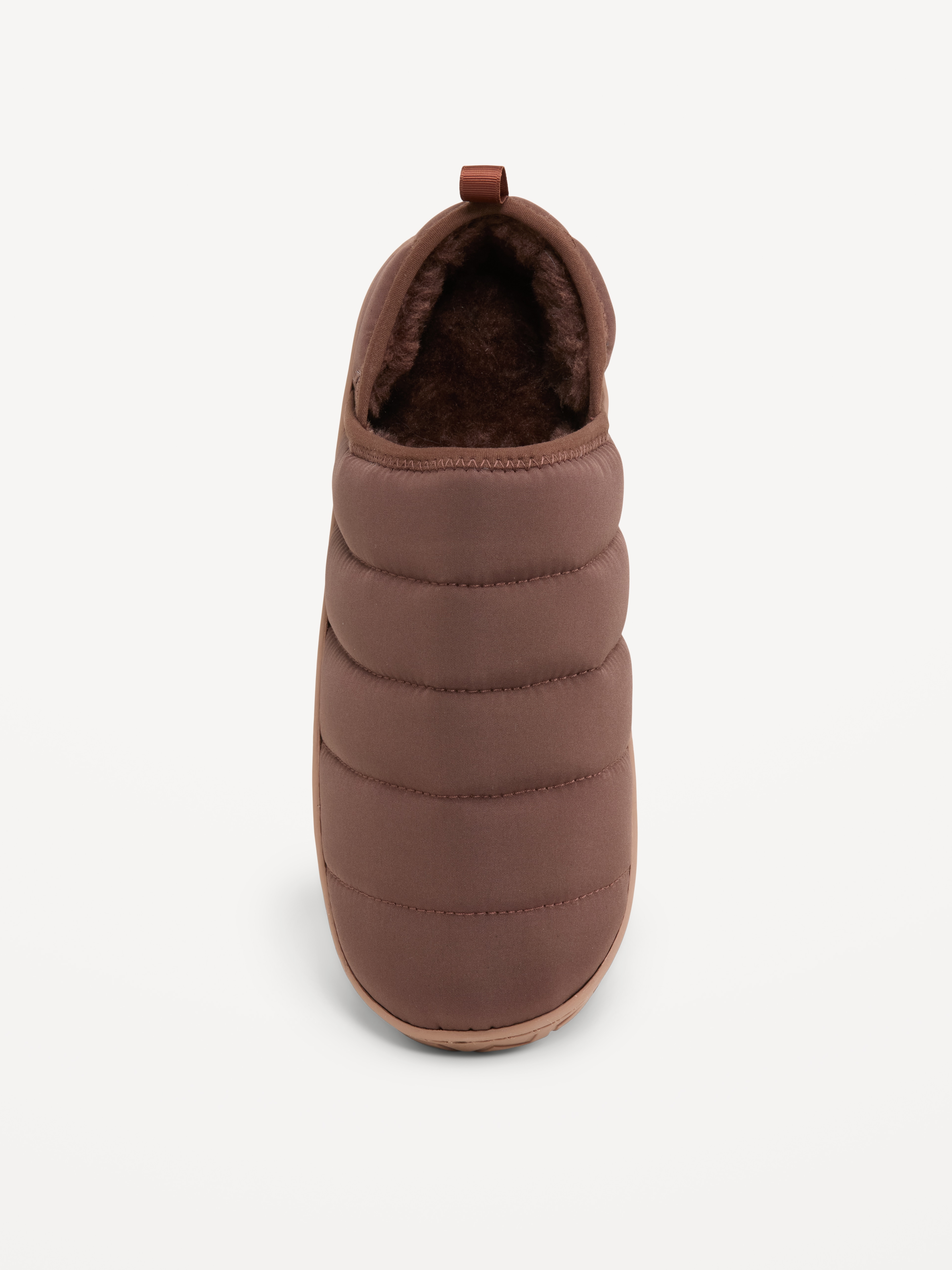 Puffer Slippers for Men - Dark Walnut - 2
