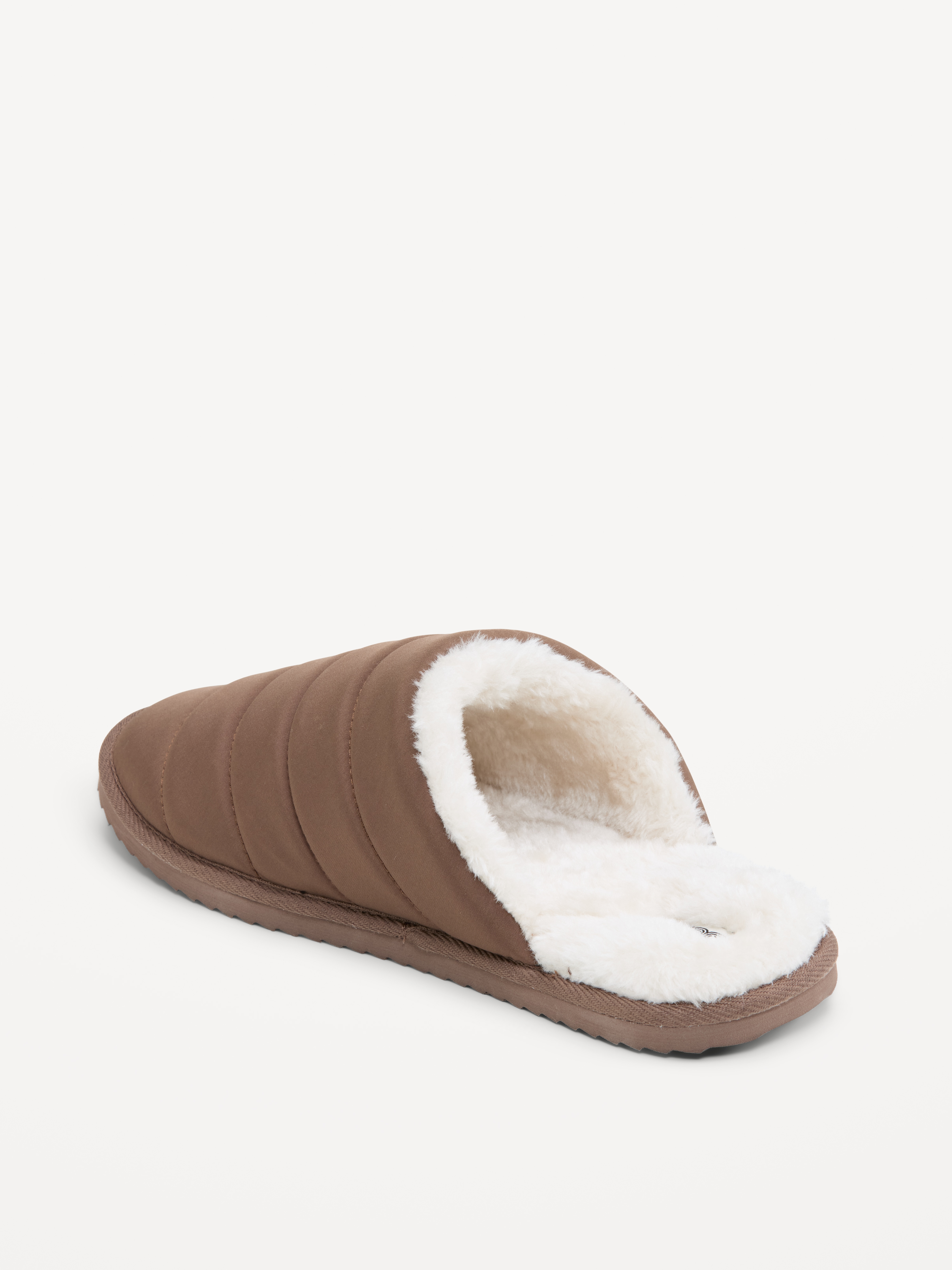 Puffer Slippers for Men - Dark Walnut - 3