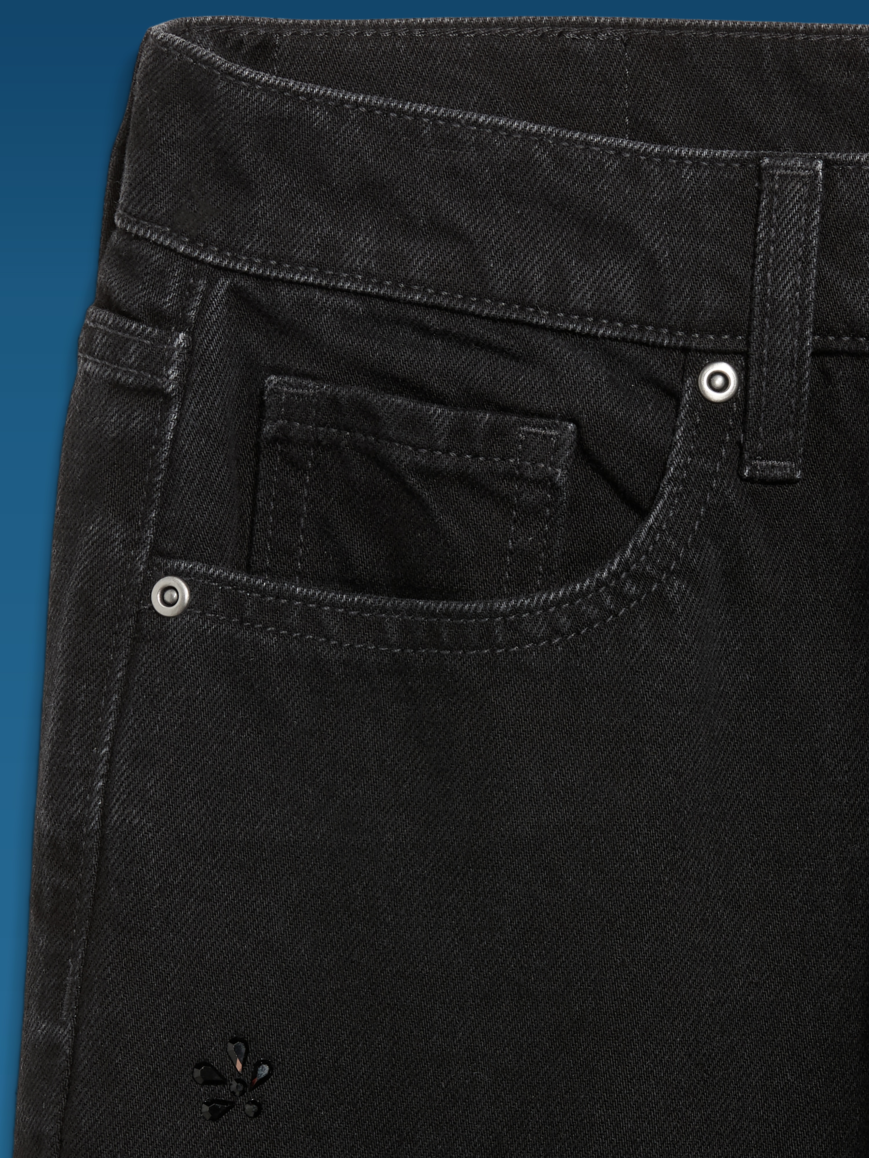 Old Navy x Altuzarra High-Waisted Baggy Wide-Leg Jeans - Black Jack - 5