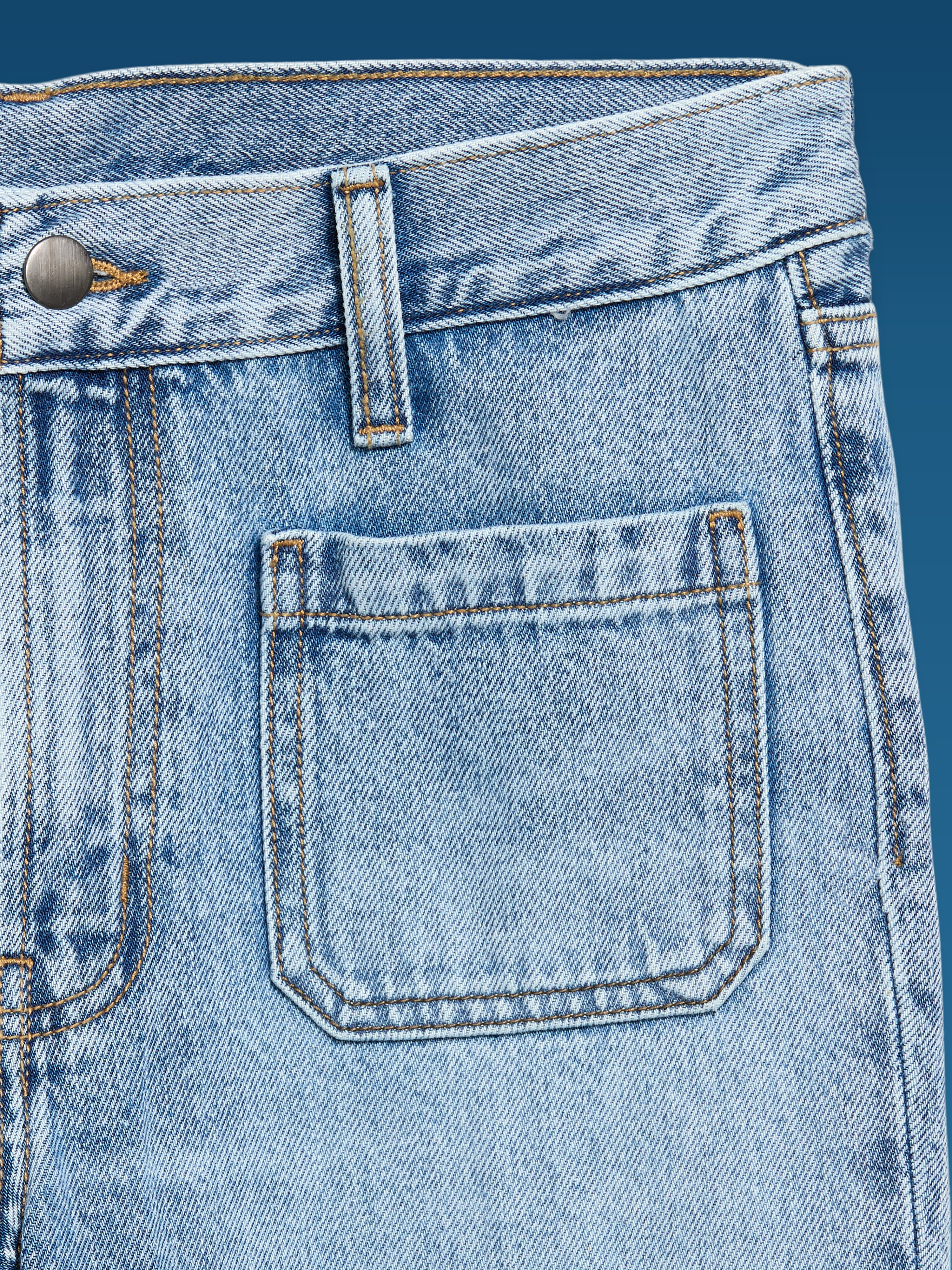 Old Navy x Altuzarra High-Waisted Straight Leg Jeans - Light Wash - 5