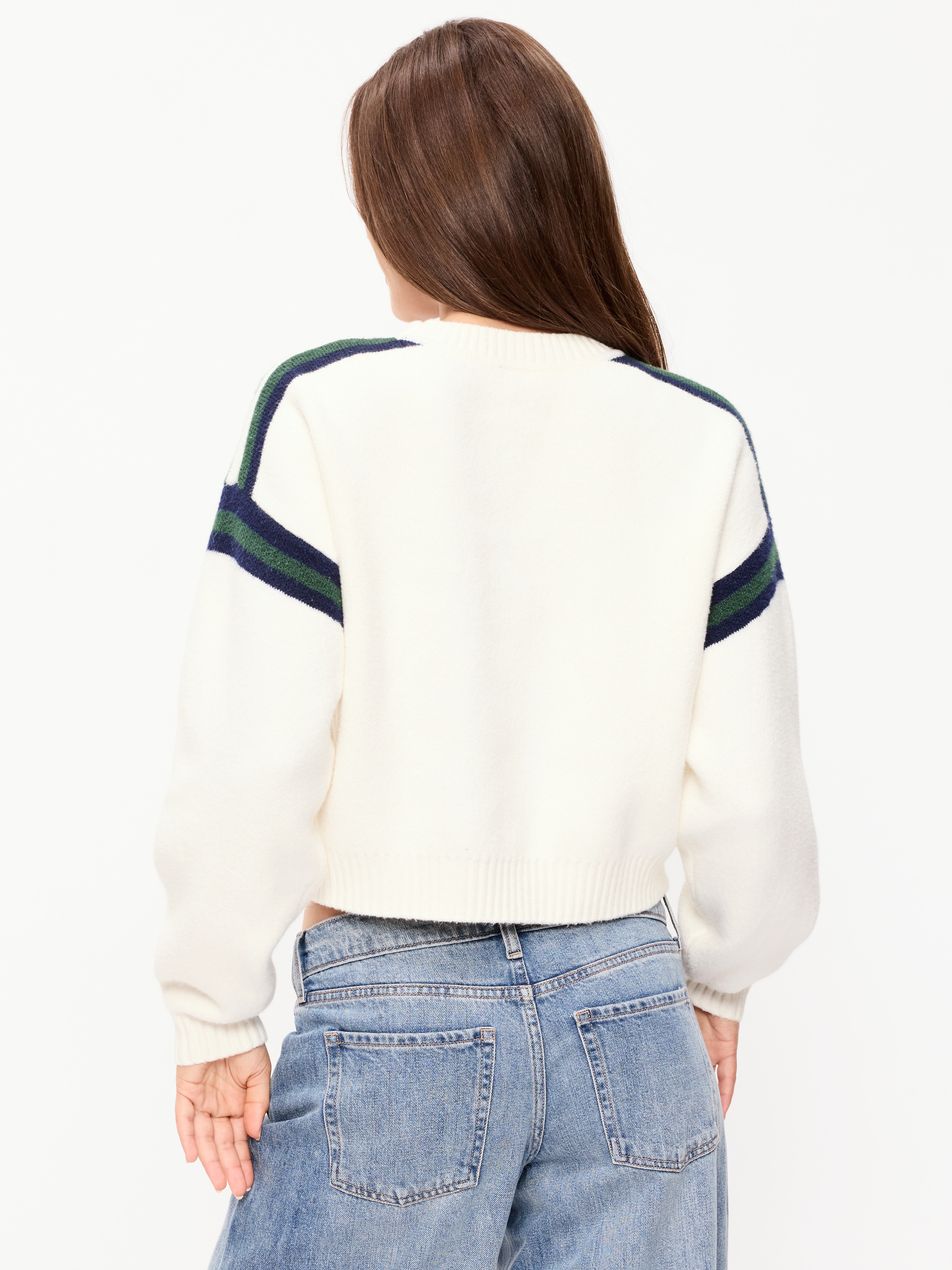 Buffalo Bills Cropped Sweater for Women - Seattle Seahawks - 2