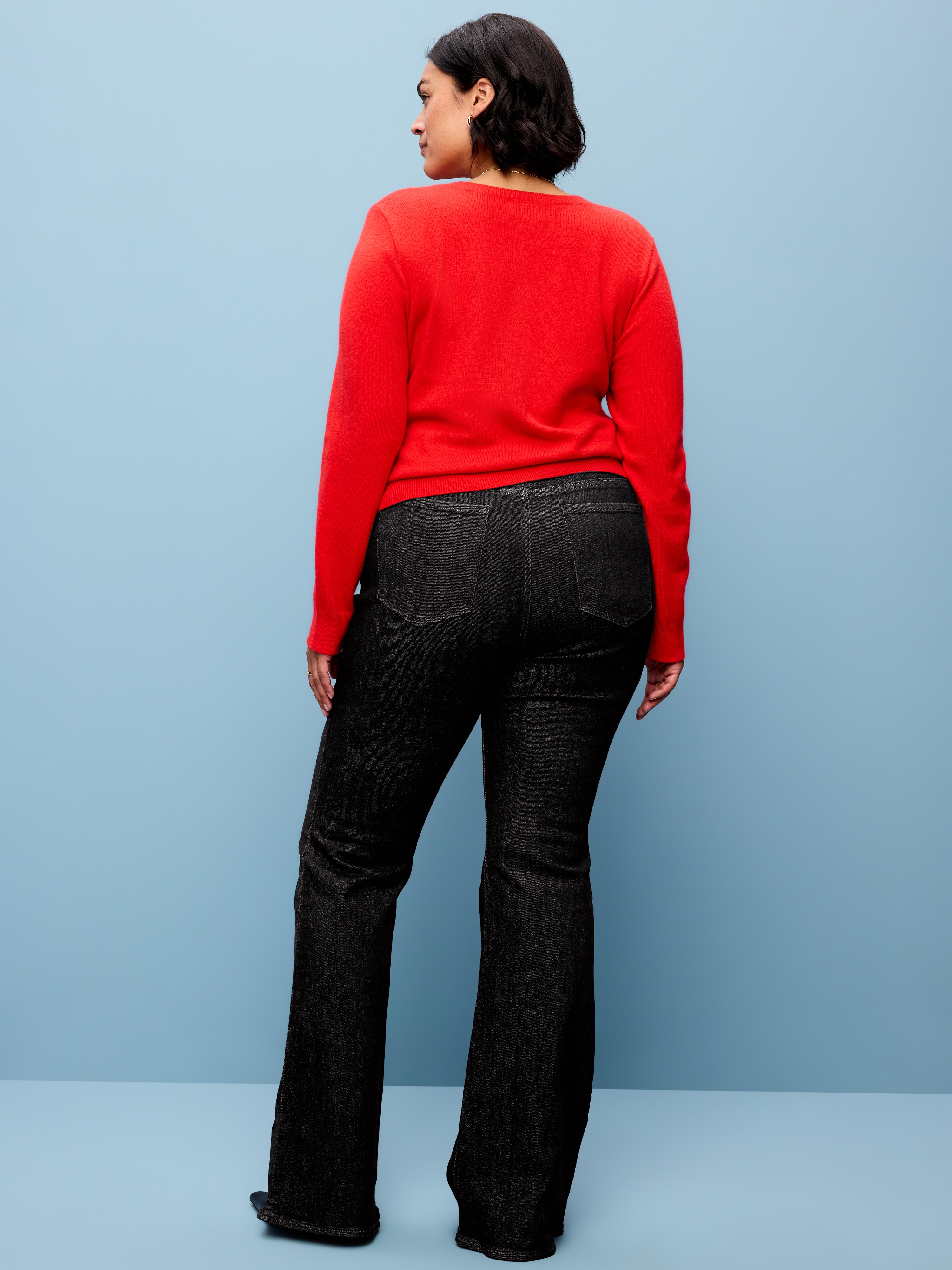 High-Waisted Flare Jeans - Bernie - 9