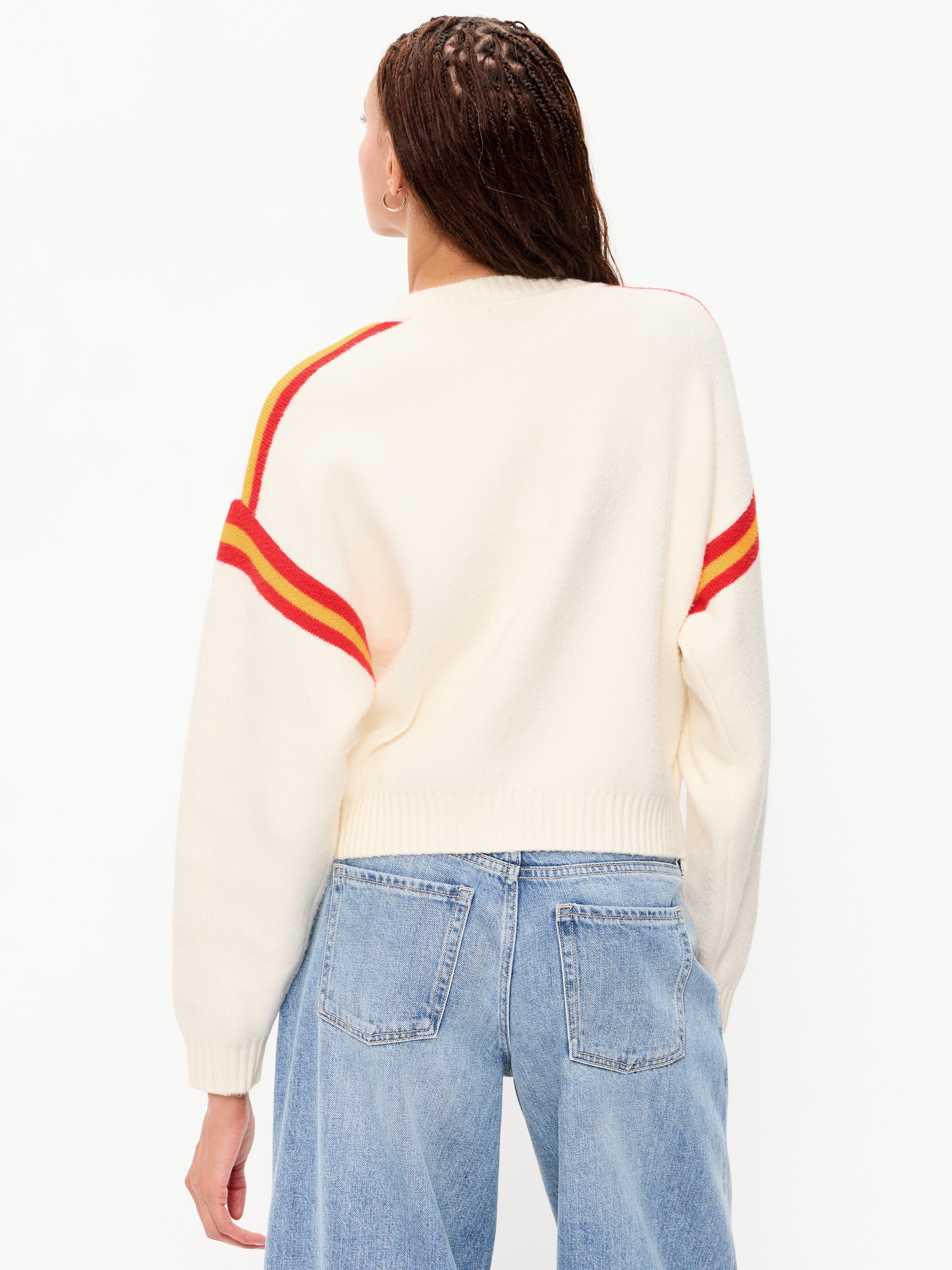 Buffalo Bills Cropped Sweater for Women - Kansas City Chiefs - 2