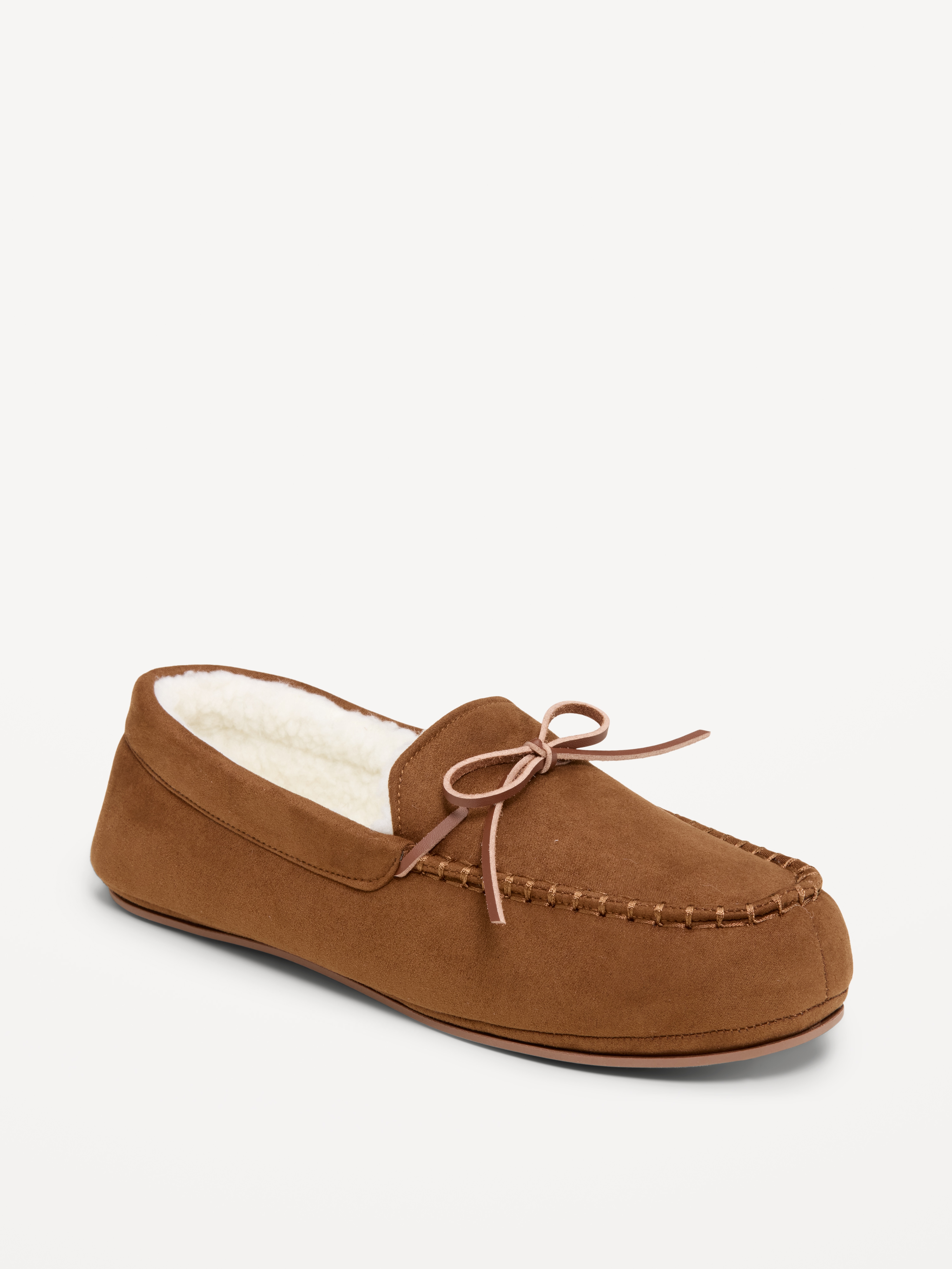 Moccasin Slippers for Men - Spiced Saffron - 1