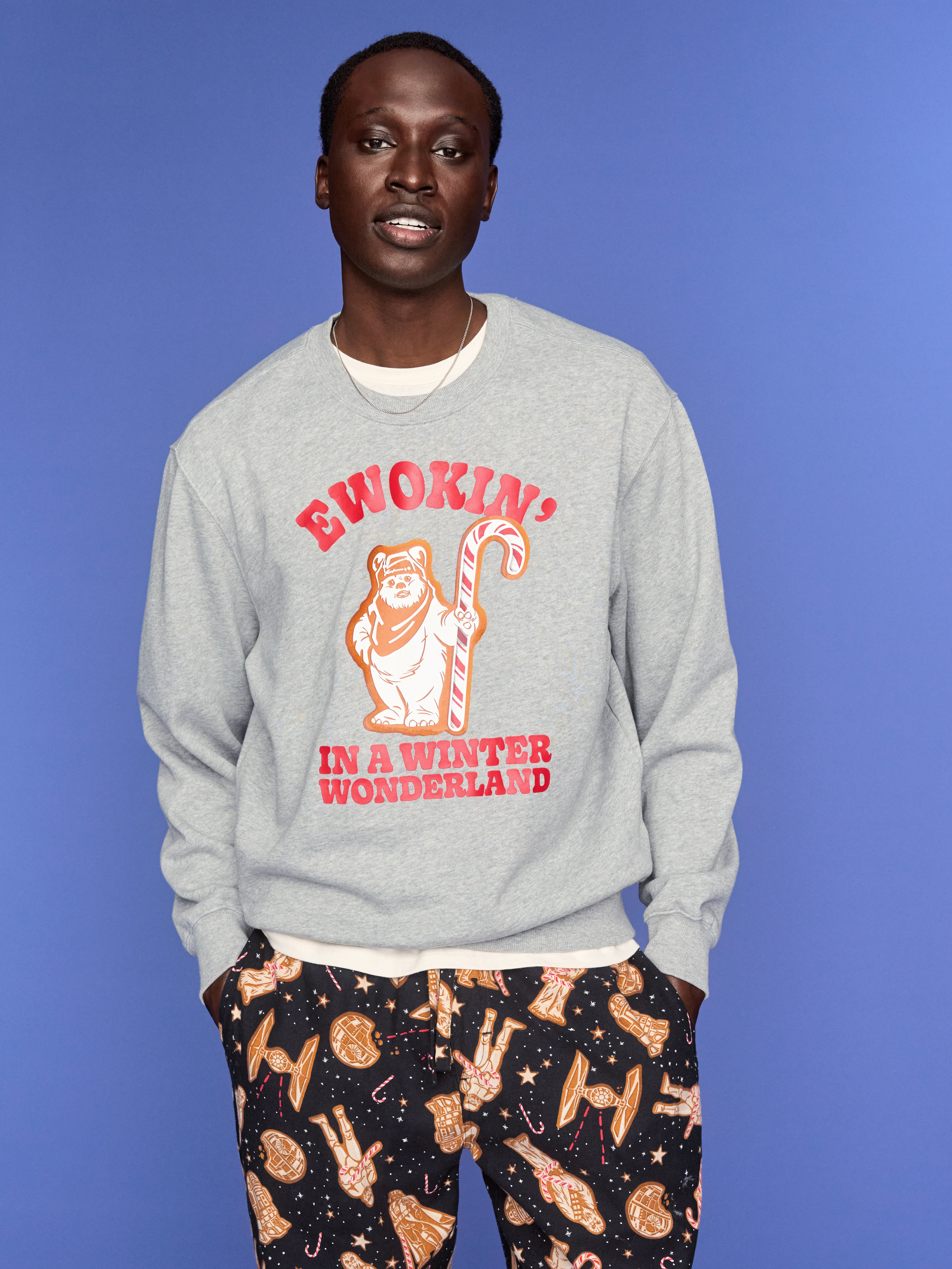 Old Navy x Star Wars™ Oversized Crew Sweatshirt for Men - Star Wars Cookie (Match the Fam!) - 1