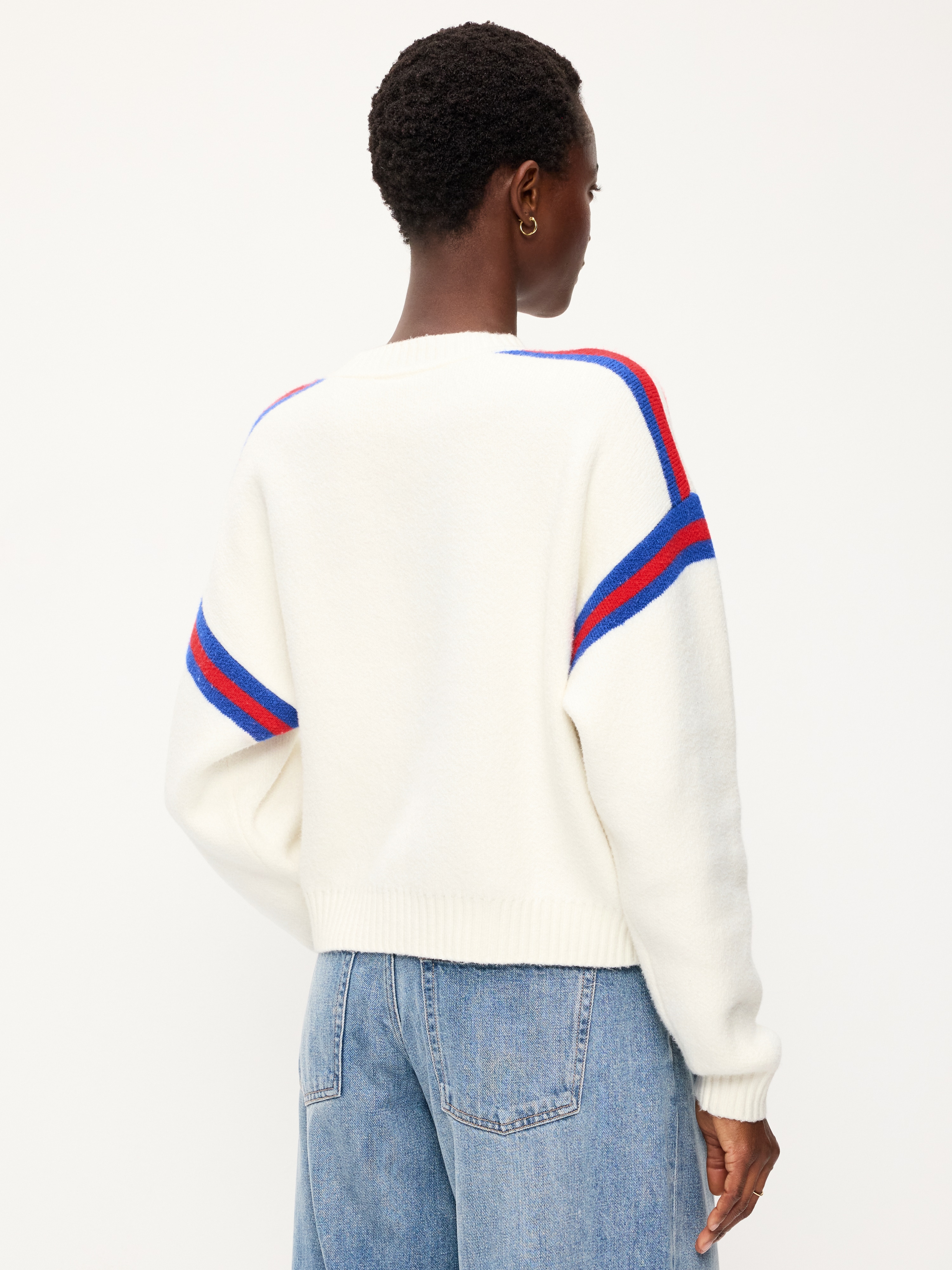 Buffalo Bills Cropped Sweater for Women - Buffalo Bills - 2