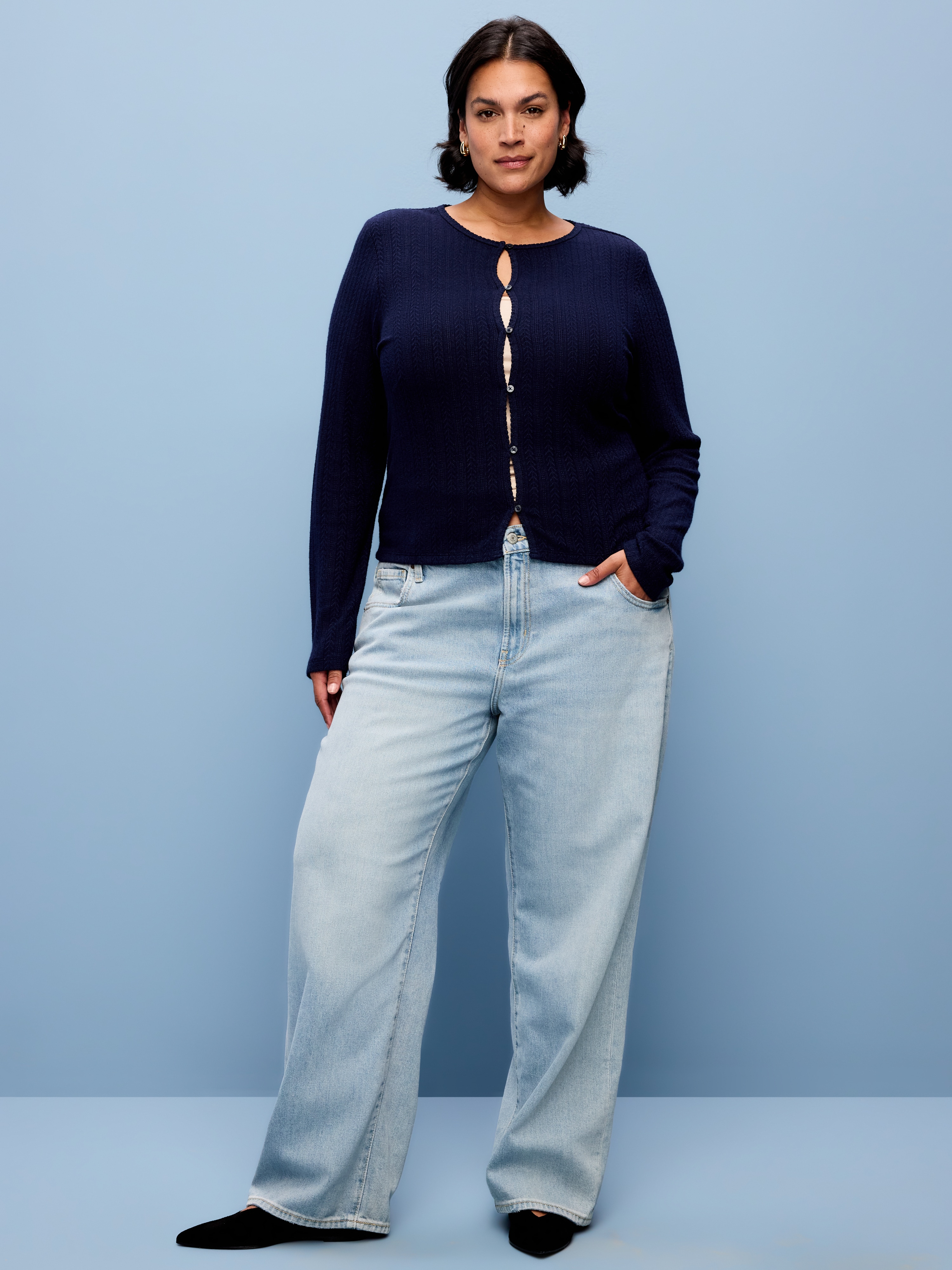 Low-Rise Loose Jeans - Miami - 7