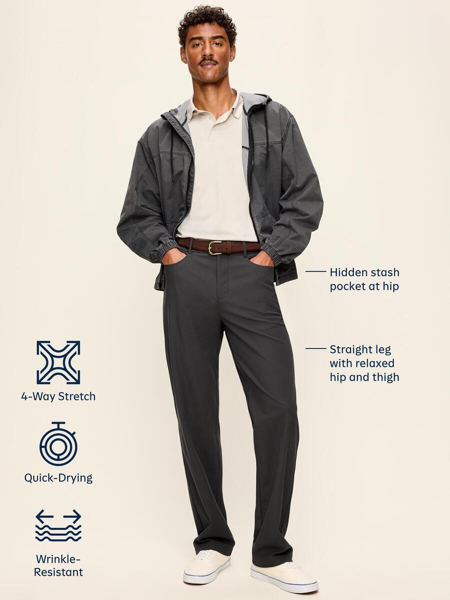 Straight Tech Hybrid Pants - Black Jack - 5
