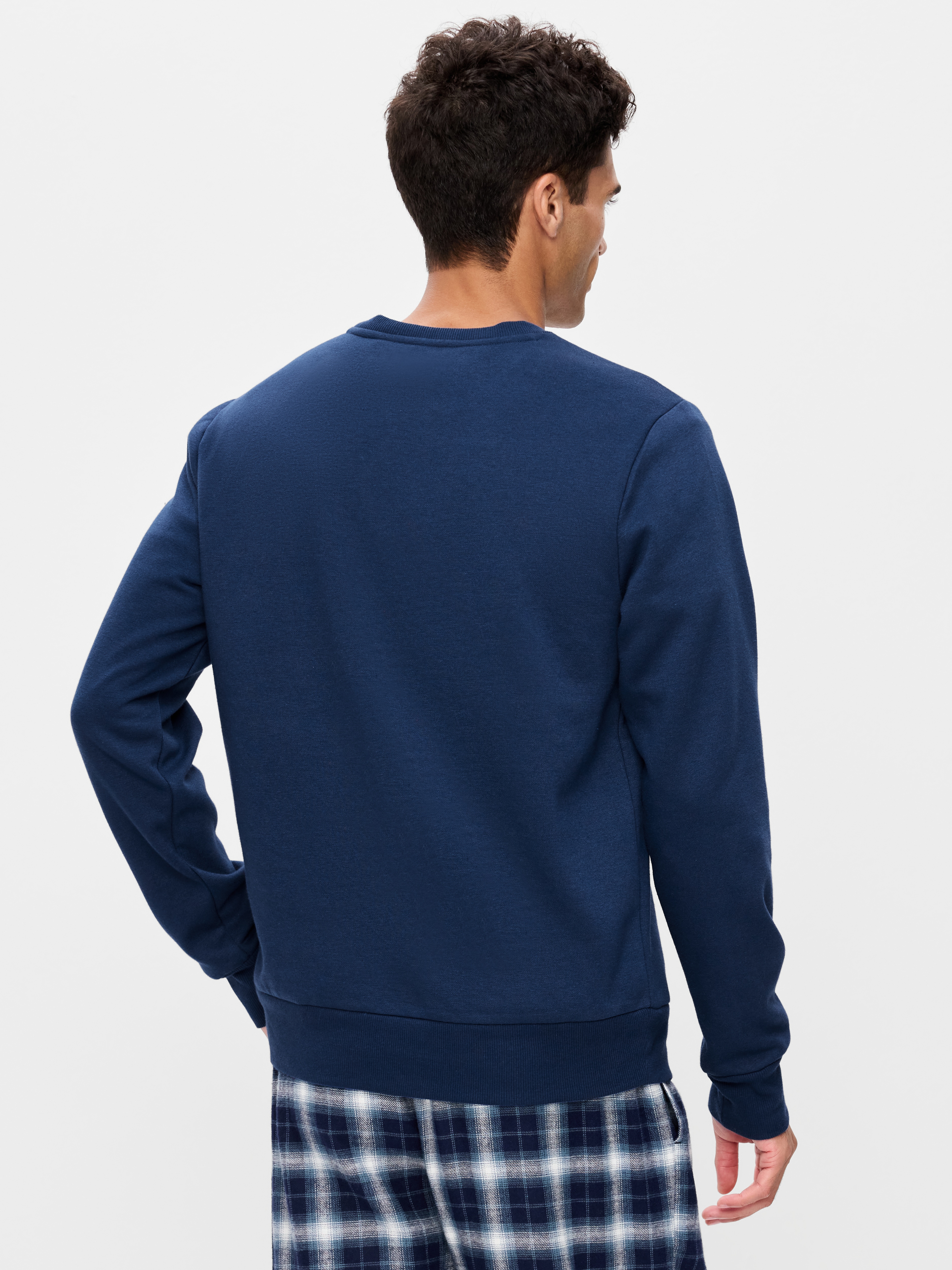 Graphic Crew-Neck Sweatshirt - Night Life - 2