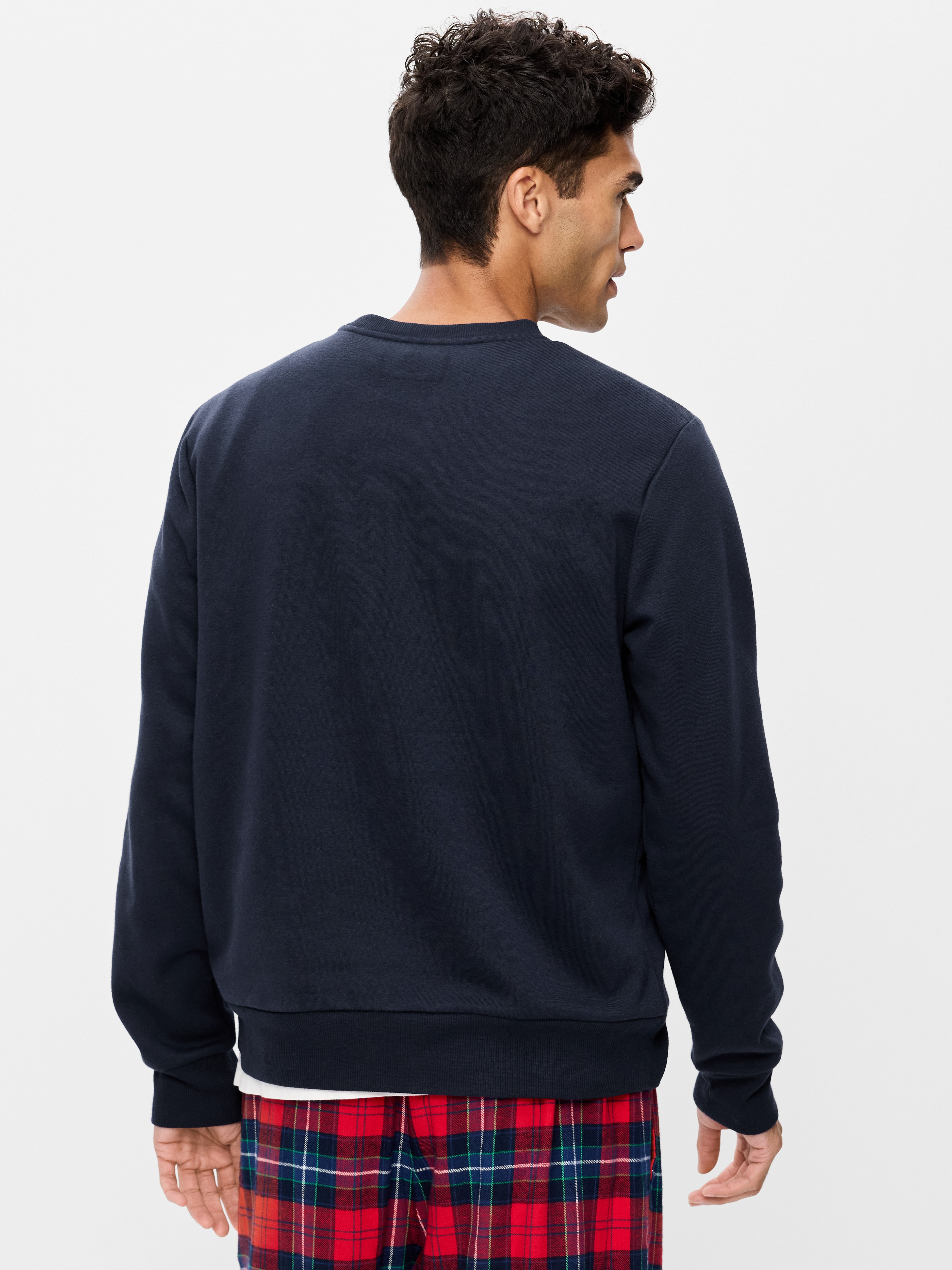 Graphic Crew-Neck Sweatshirt - In the Navy - 2