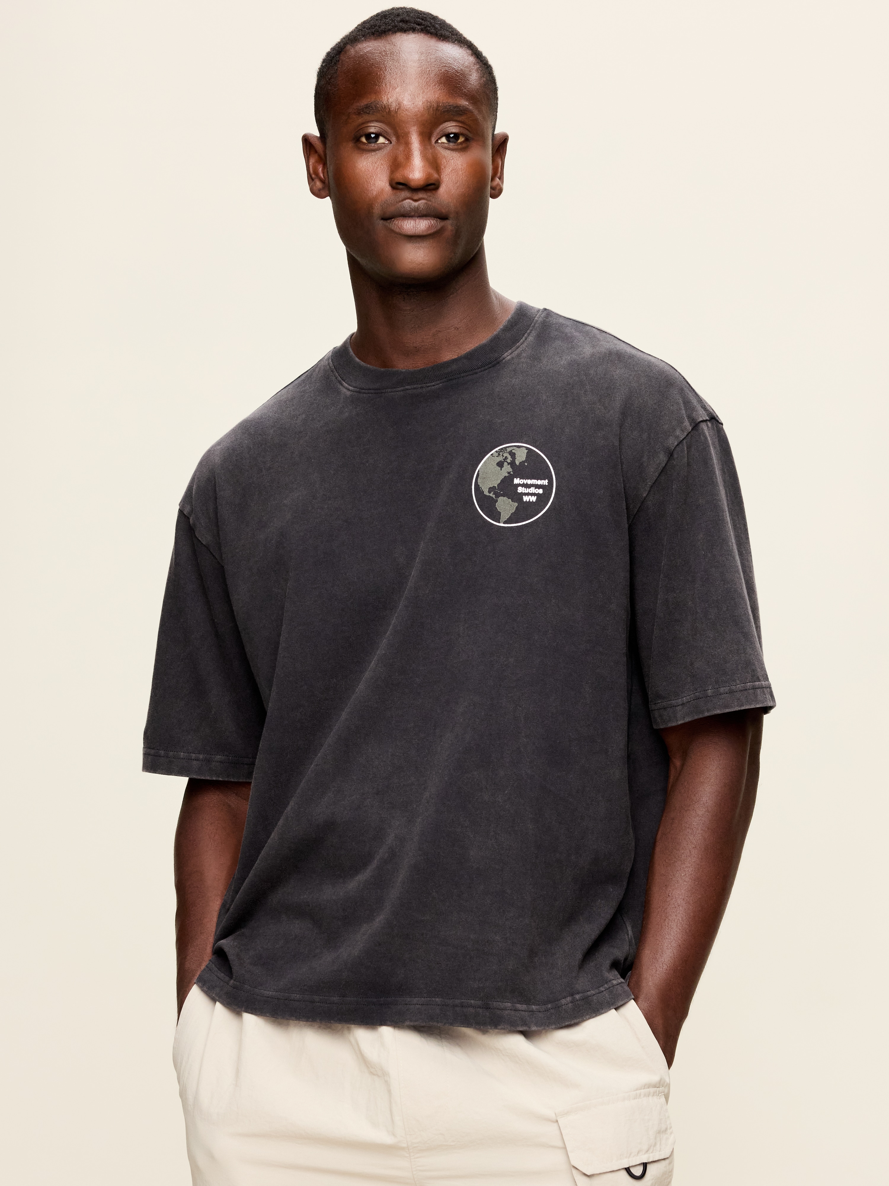 Lived-In Pro Short-Sleeve Graphic T-Shirt - Black Jack - 2