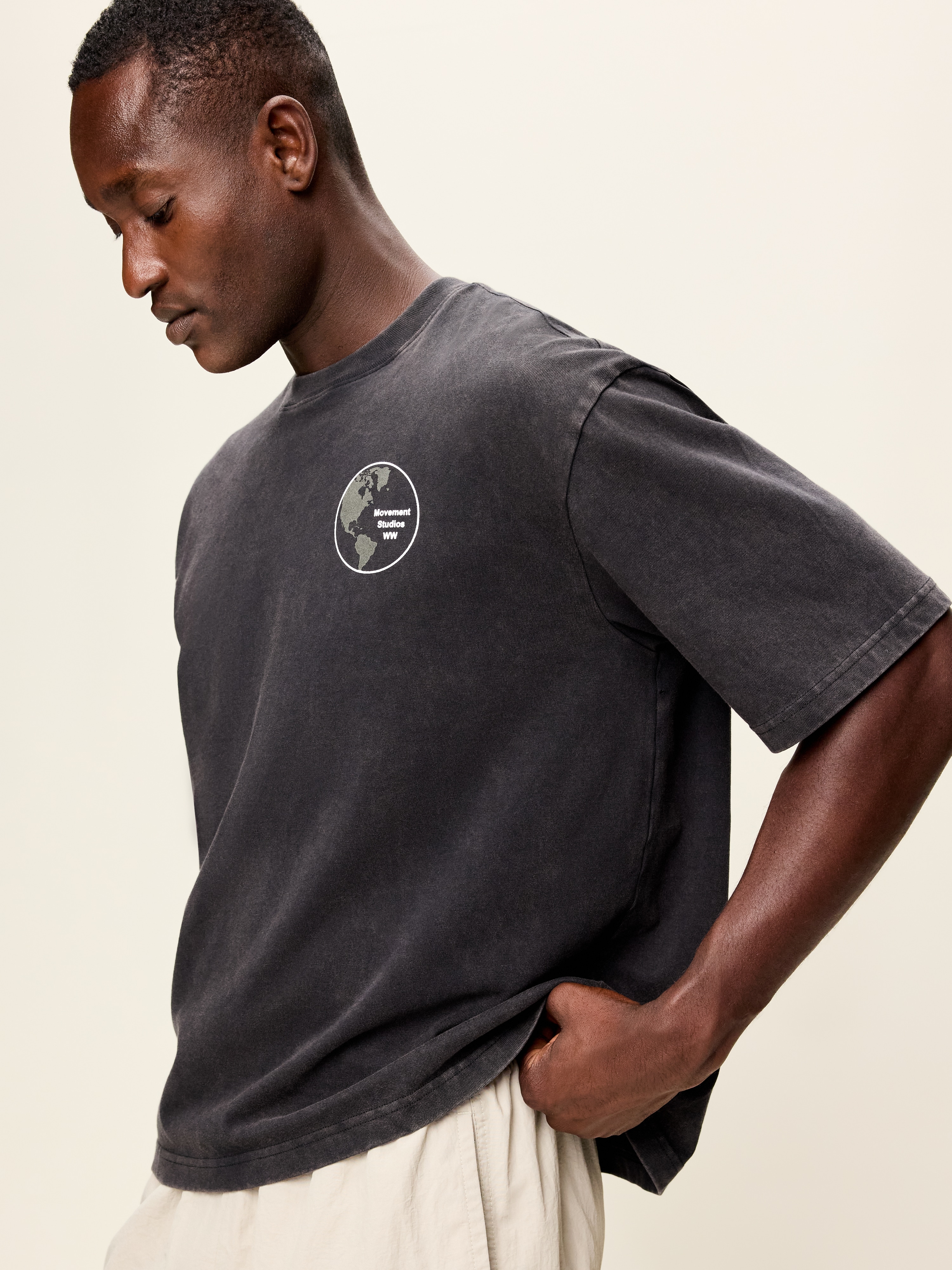 Lived-In Pro Short-Sleeve Graphic T-Shirt - Black Jack - 3