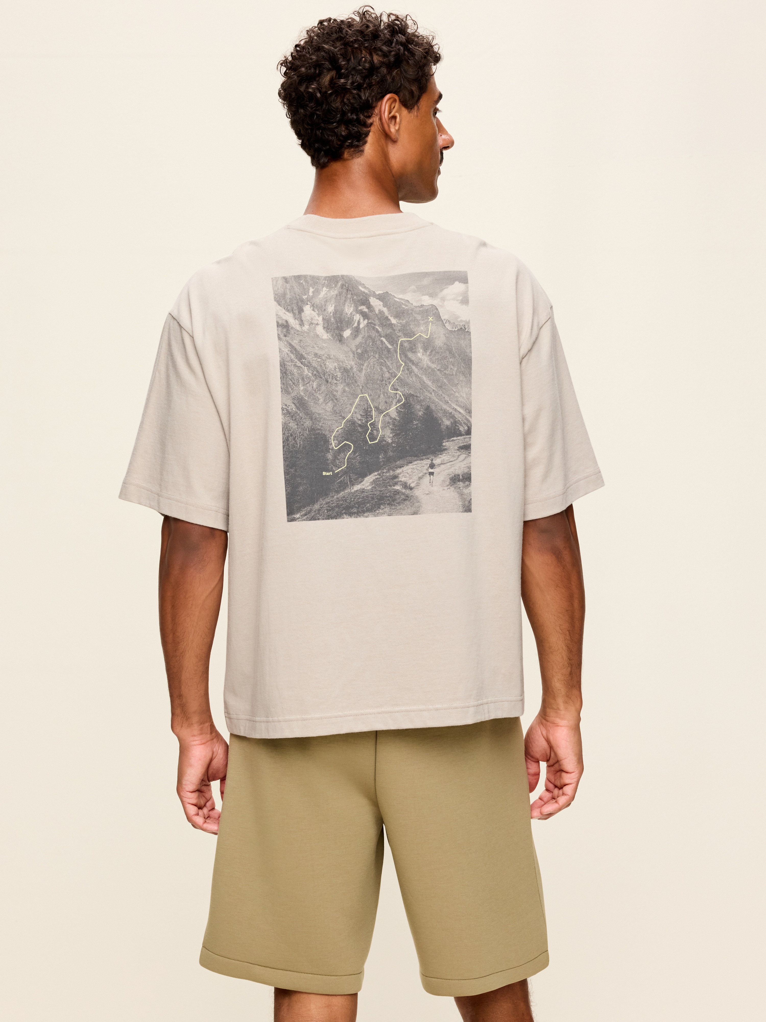 Lived-In Pro Short-Sleeve Graphic T-Shirt - Hemisphere - 1