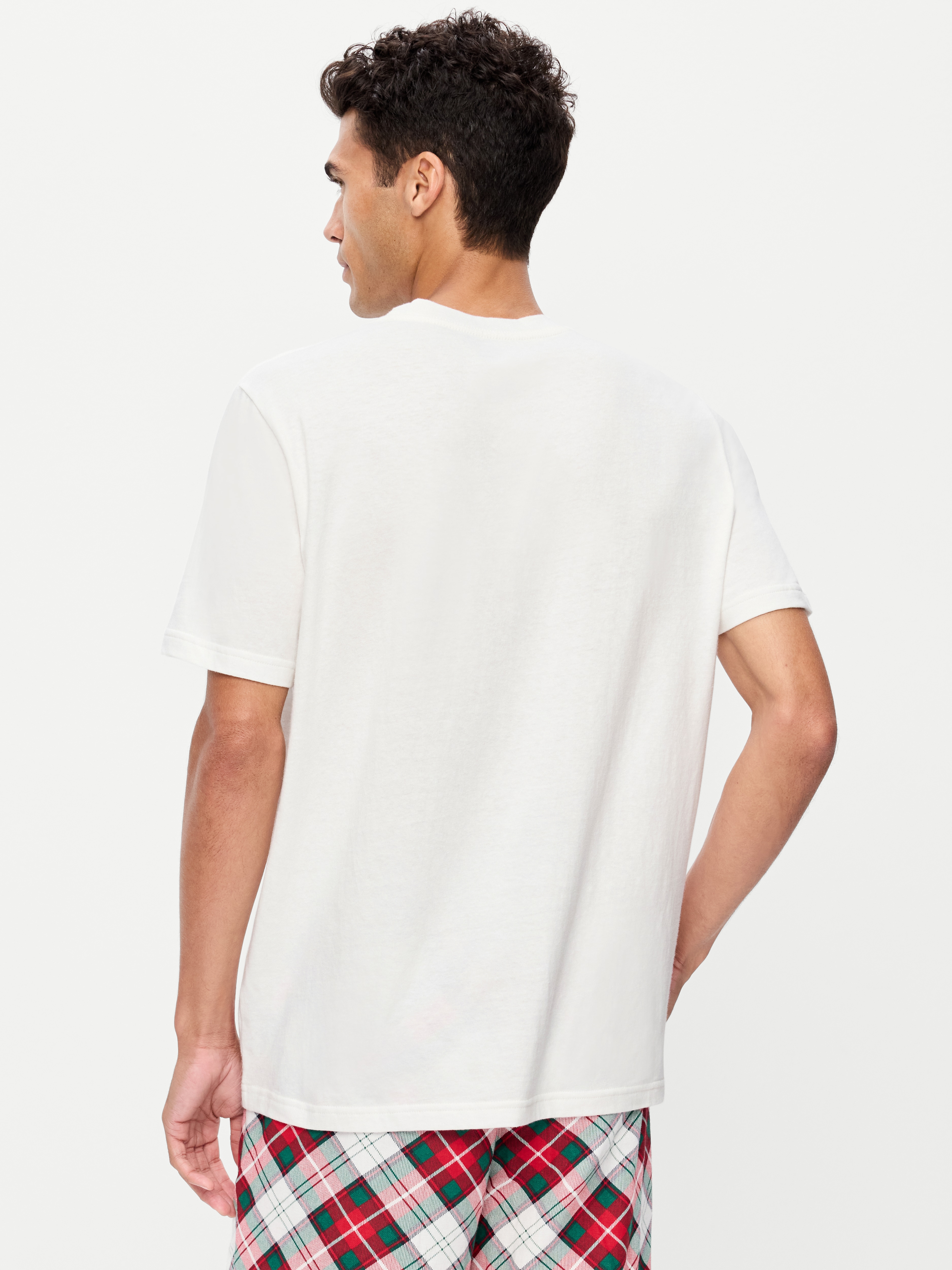 Crew-Neck Graphic T-Shirt - Calla Lily White - 2