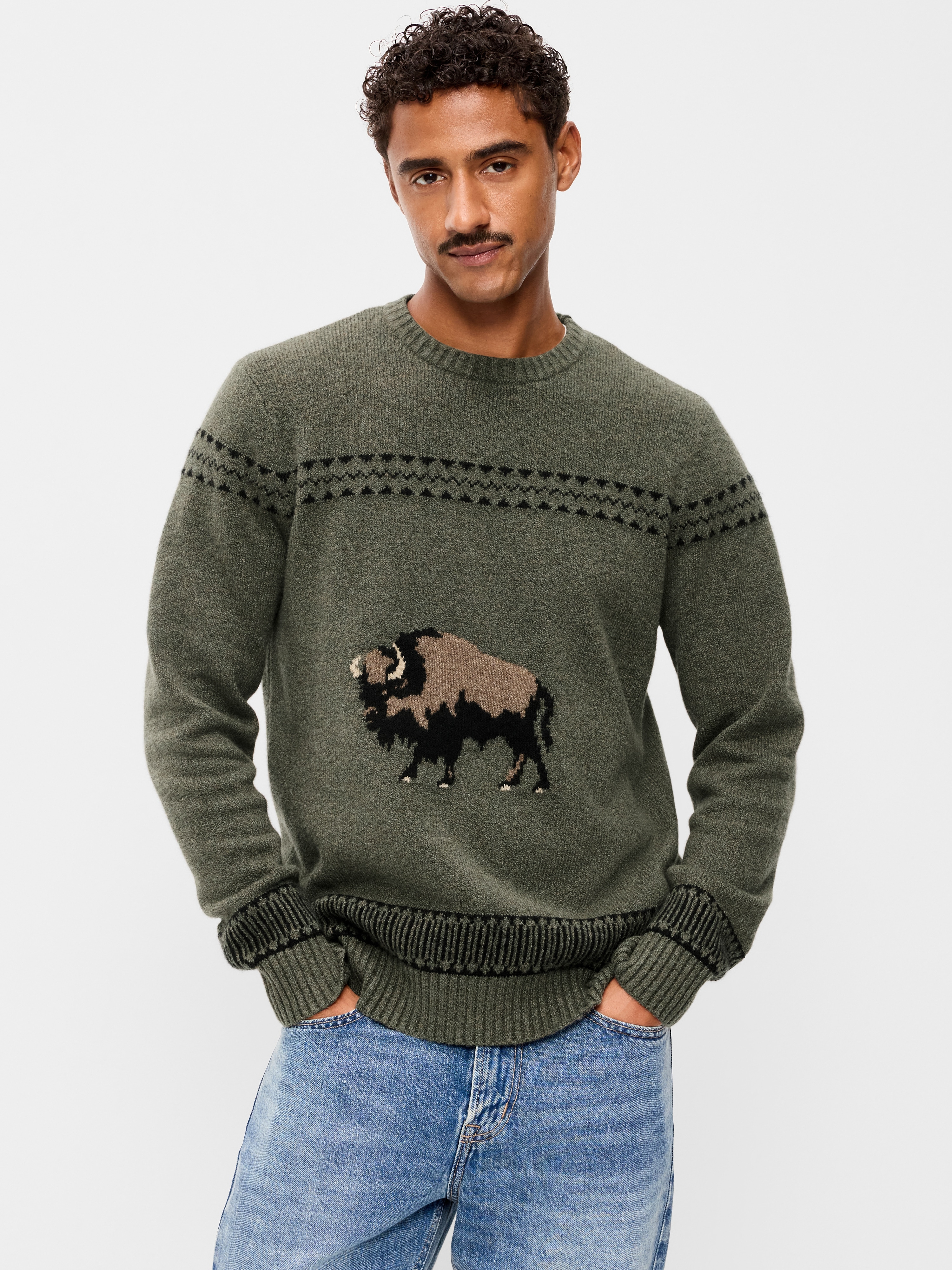 SoSoft Crew-Neck Sweater - Buffalo - 1