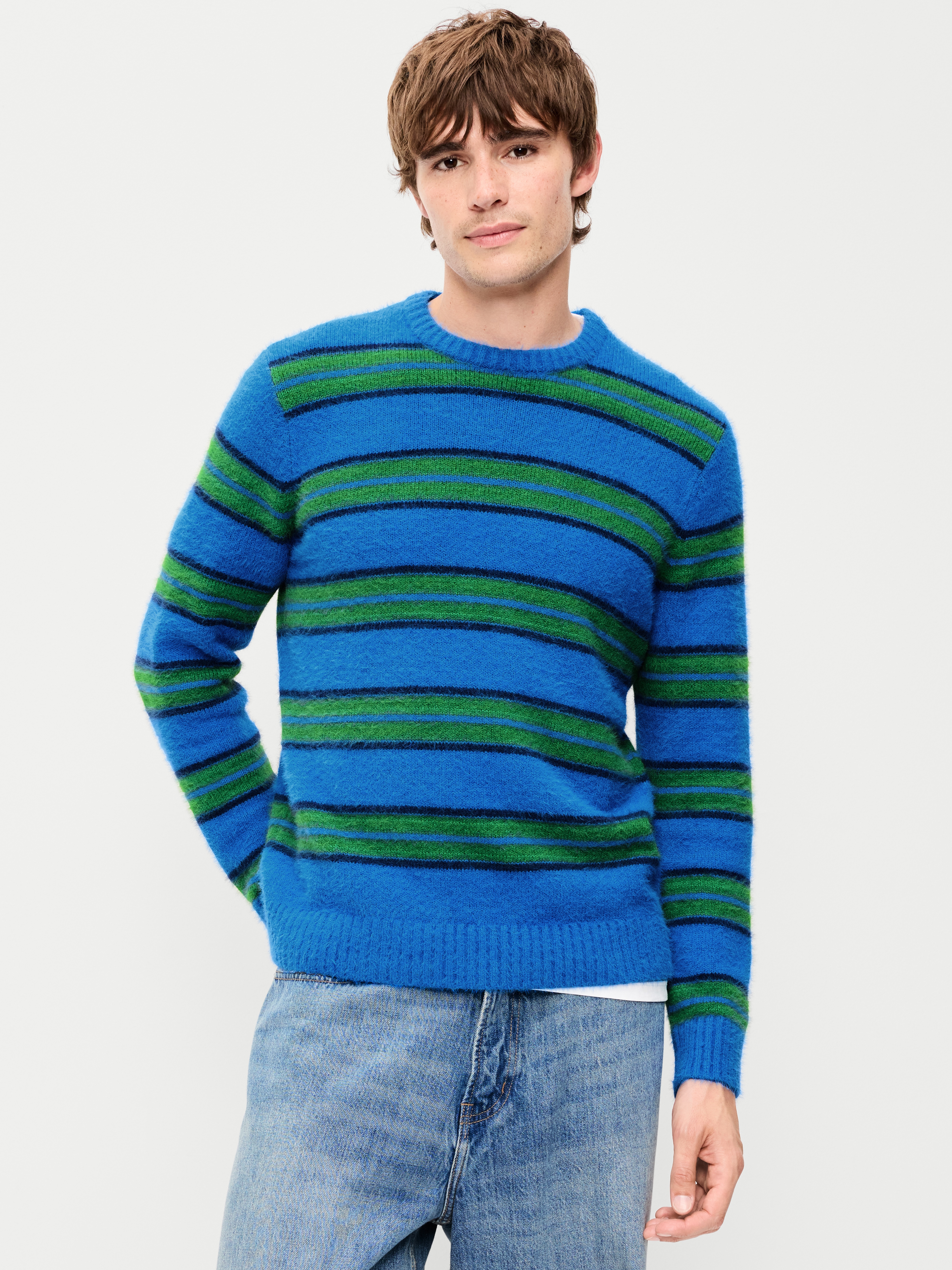 SoSoft Crew-Neck Sweater - Blue Moon - 1