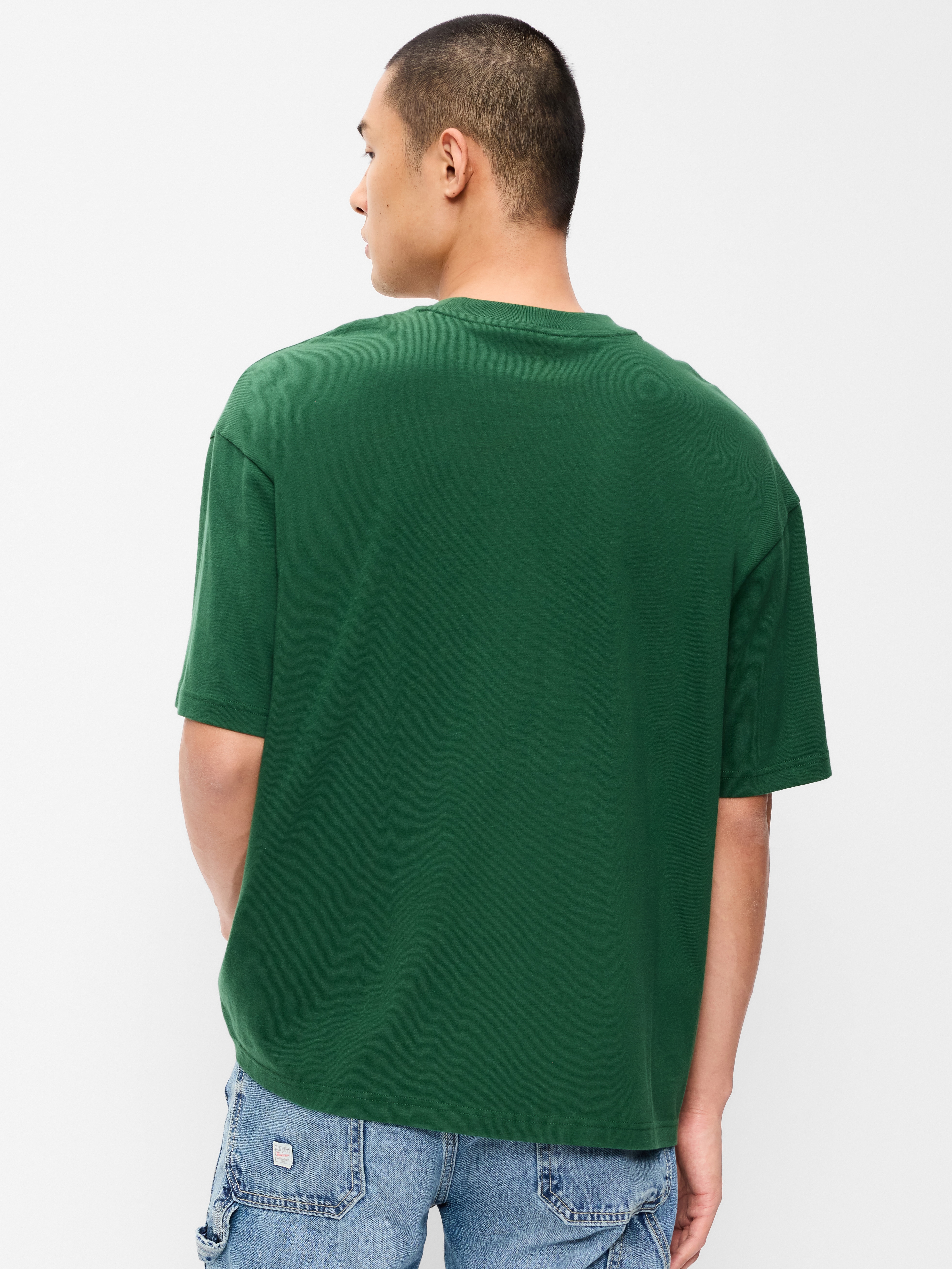 Heavyweight Logo Graphic T-Shirt - Field Of Greens - 2