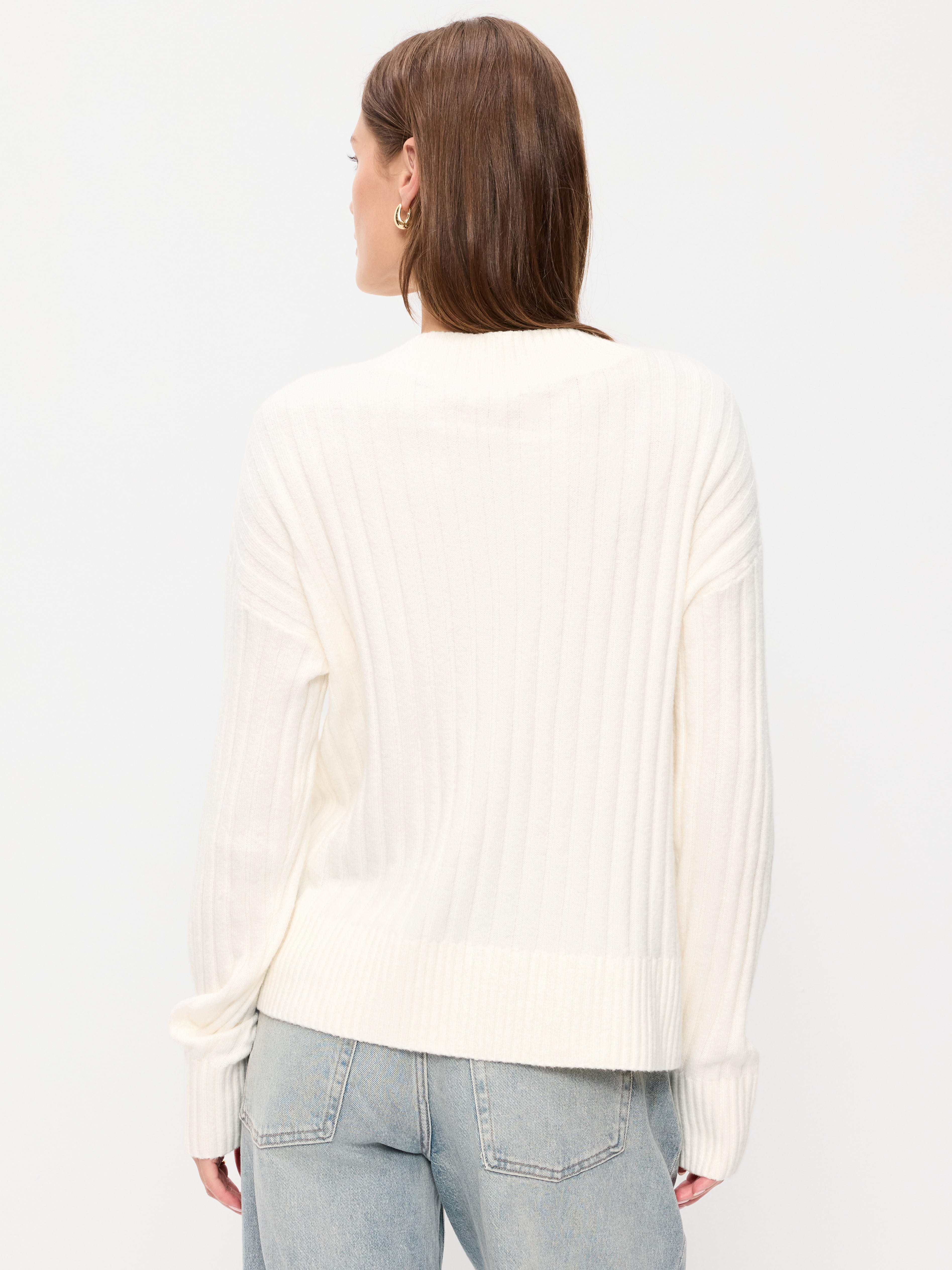 SoSoft V-Neck Sweater - Creme De La Creme - 2