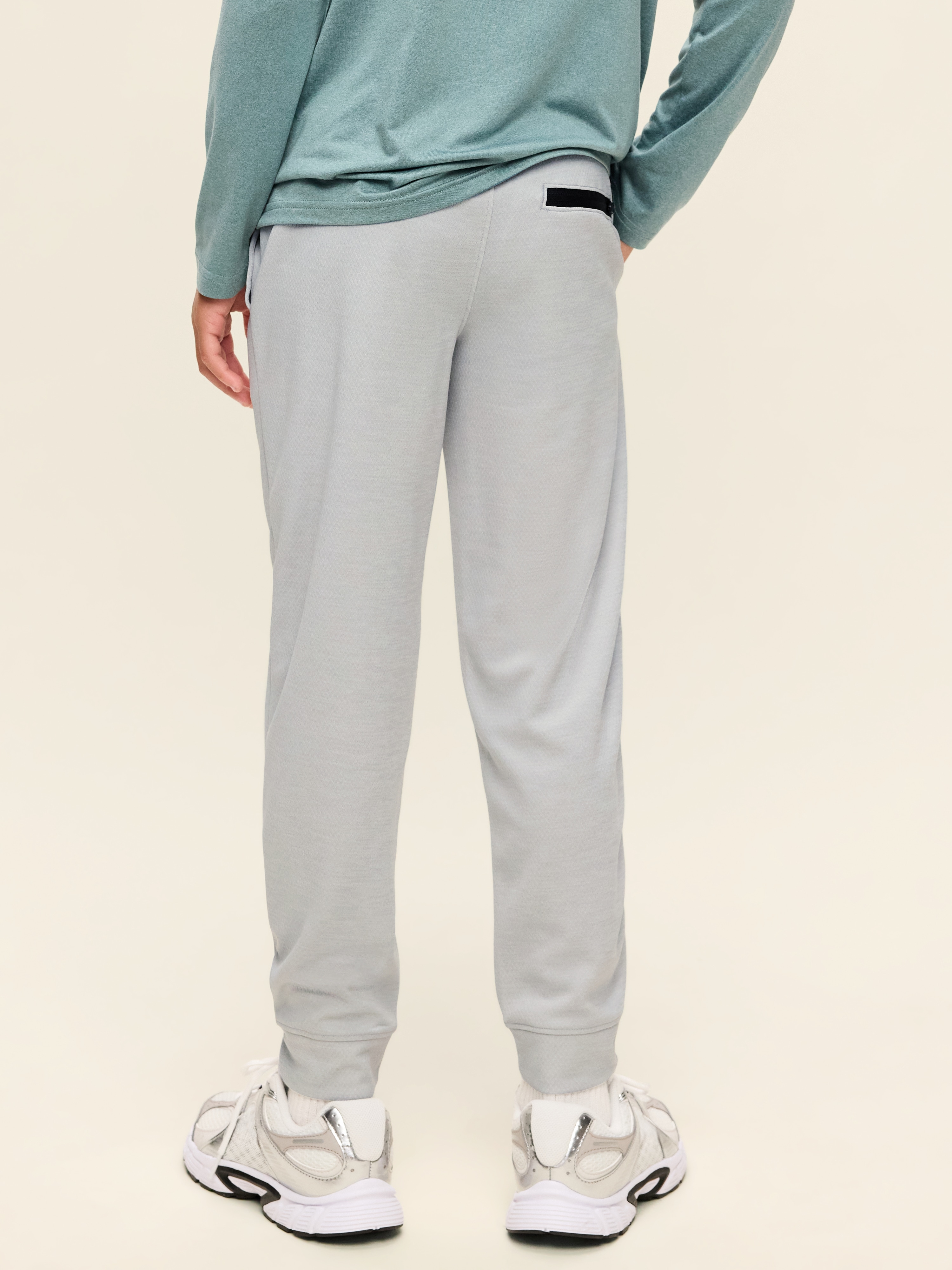 Mesh Jogger Sweatpants for Boys - Cloud Cover - 2