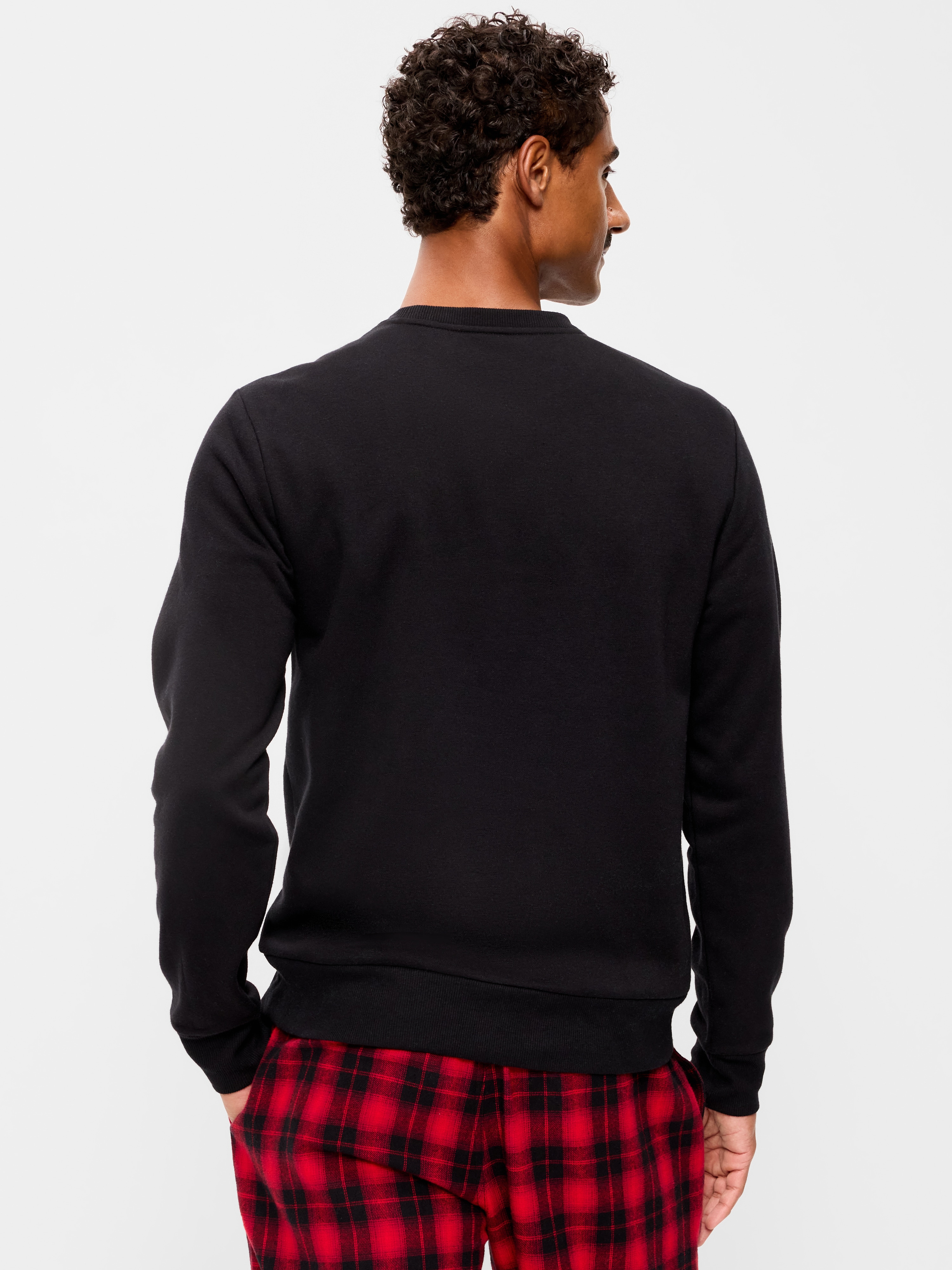 Graphic Crew-Neck Sweatshirt - Black Jack - 2
