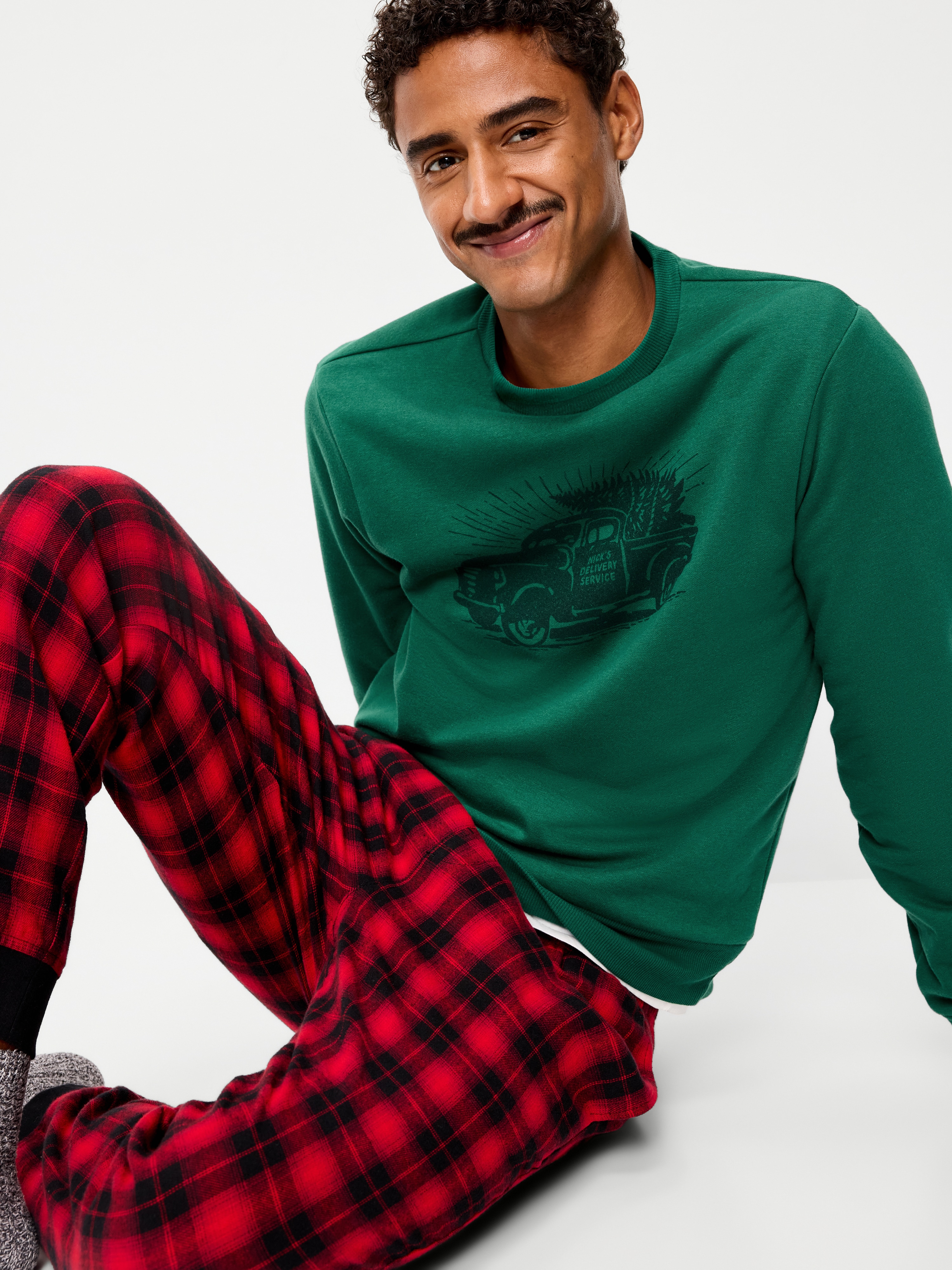 Graphic Crew-Neck Sweatshirt - Botanica - 3