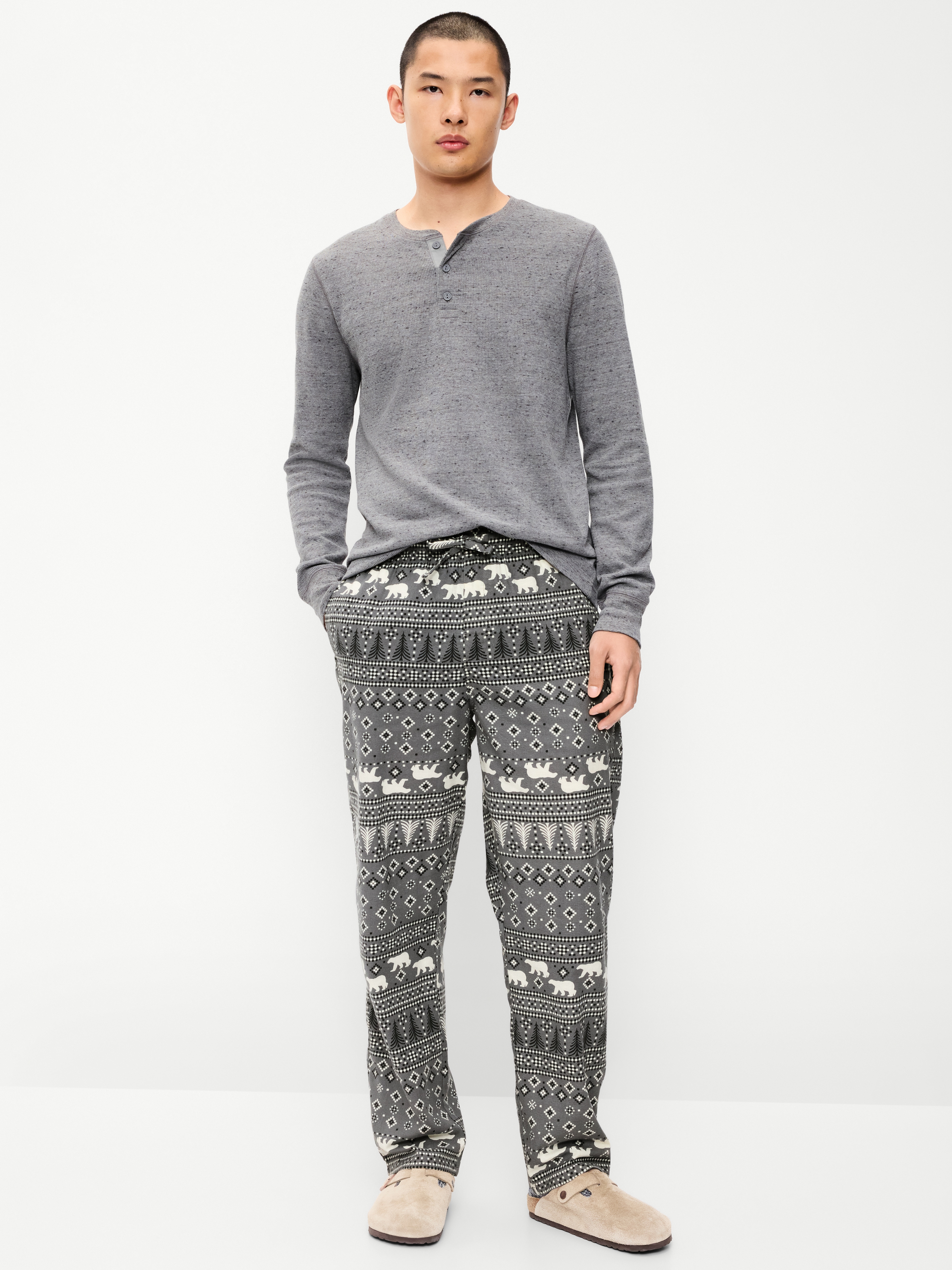 Flannel Pajama Pants - Polar Bears - 2