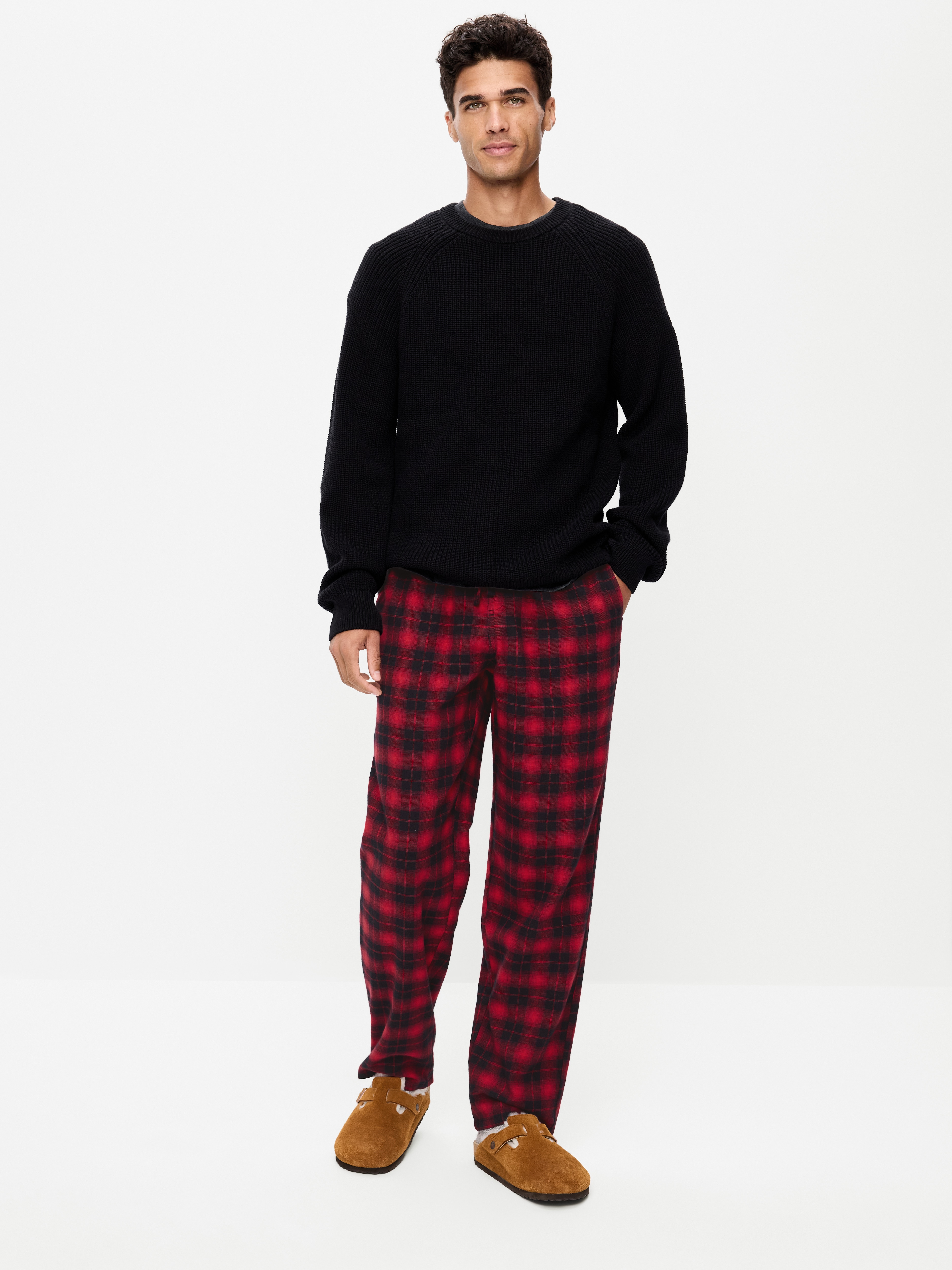 Flannel Pajama Pants - Red Buffalo Check - 2