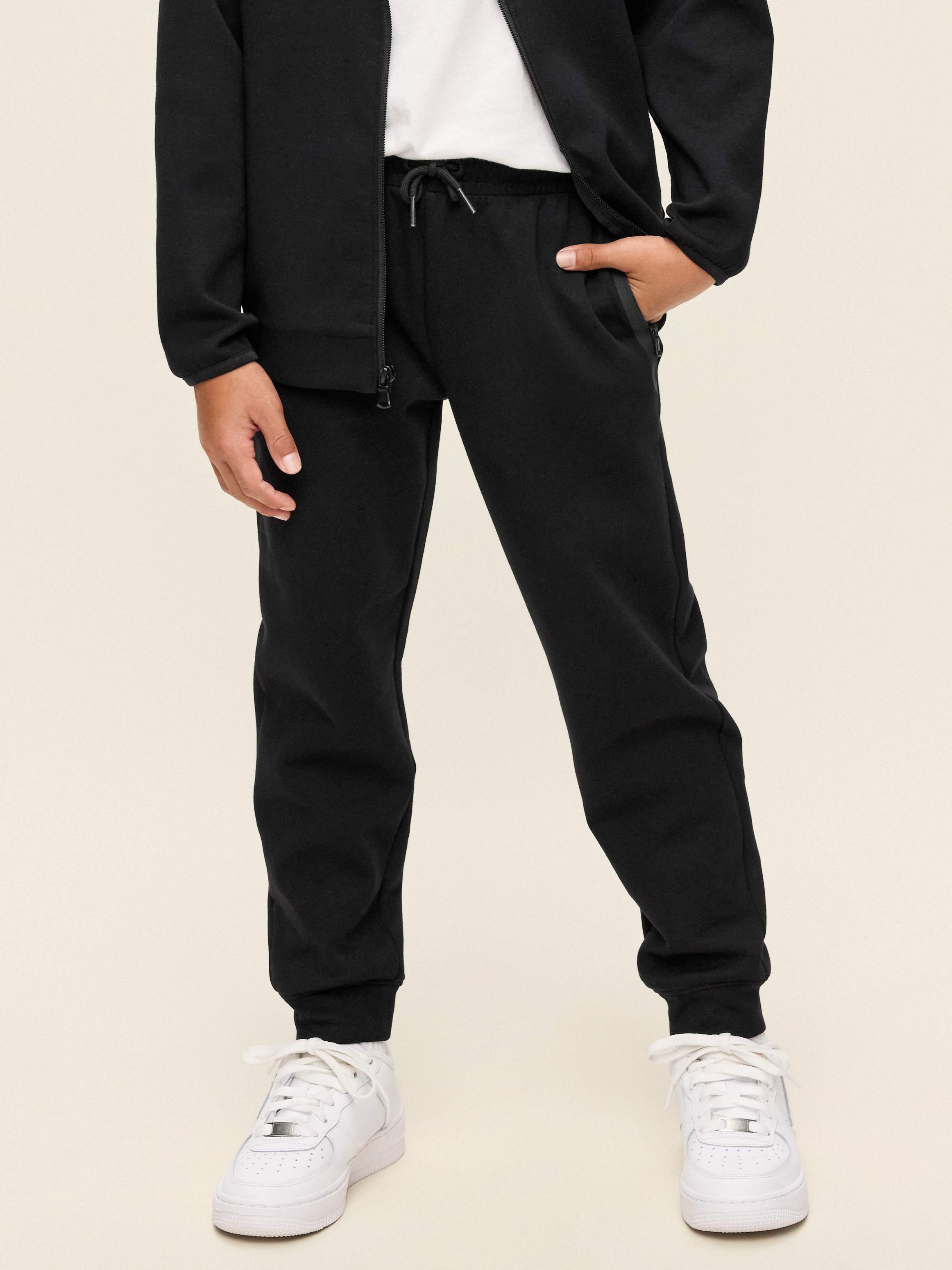 Dynamic Fleece Jogger Sweatpants for Boys - Black Jack - 1