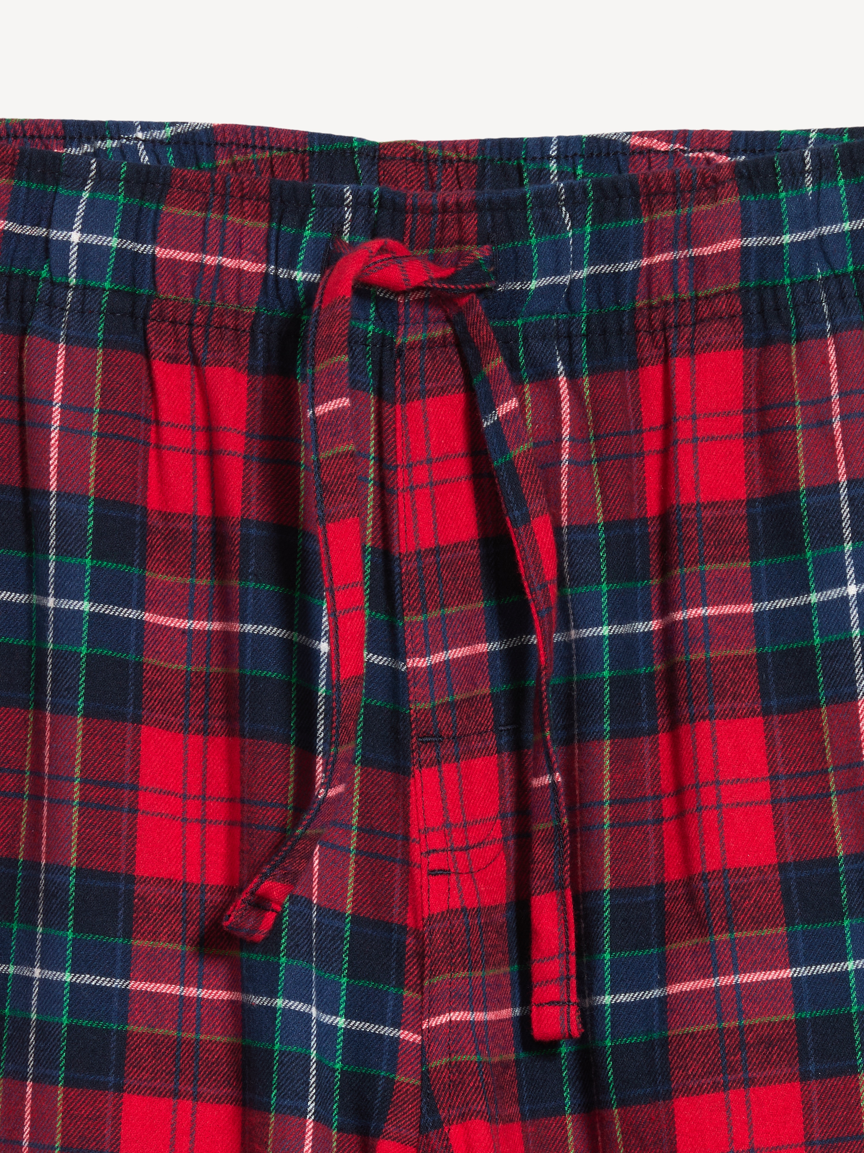 Flannel Pajama Pants - Red Plaid (Match the Fam!) - 3