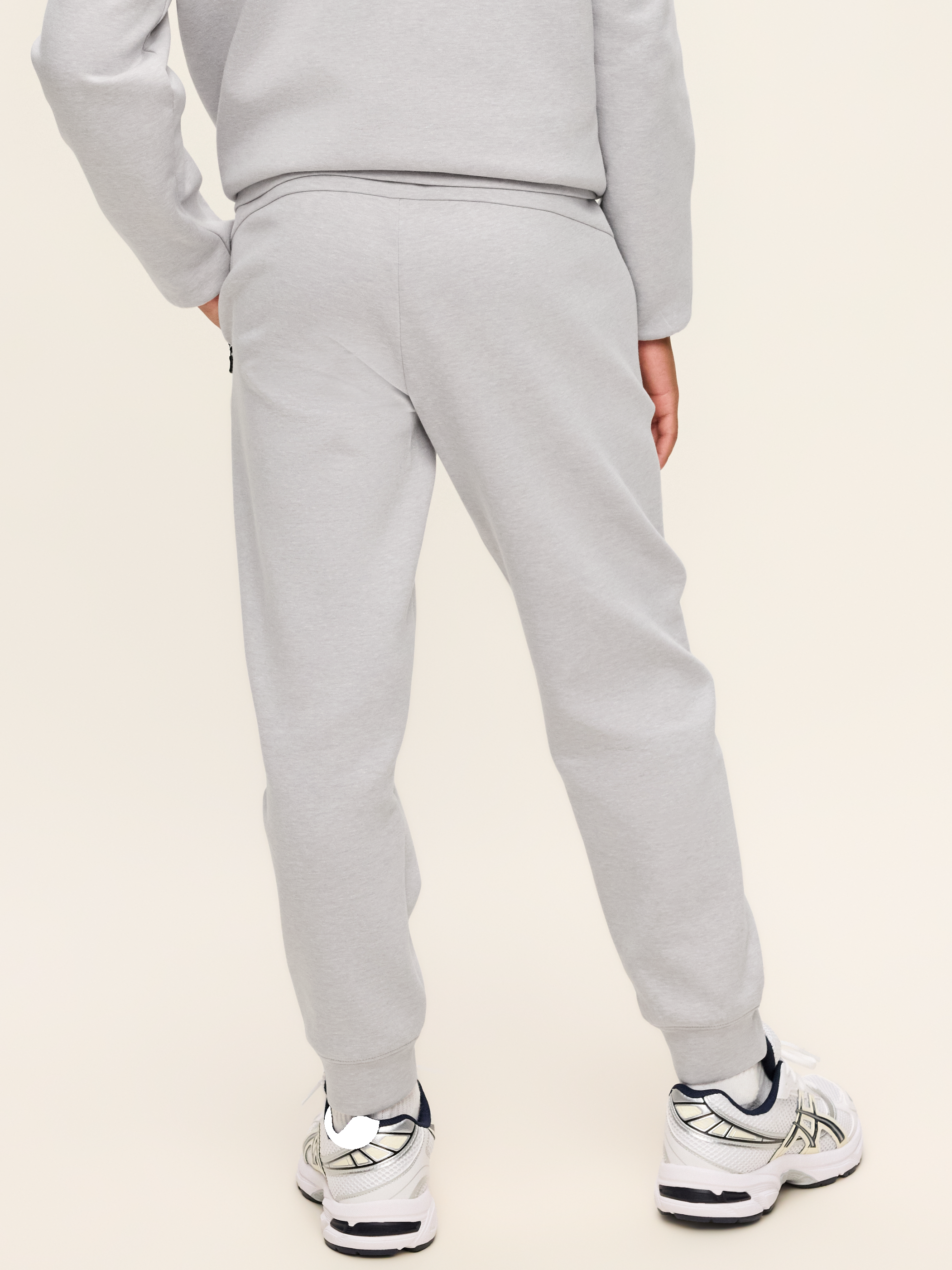 Dynamic Fleece Jogger Sweatpants for Boys - Light Heather Gray - 2