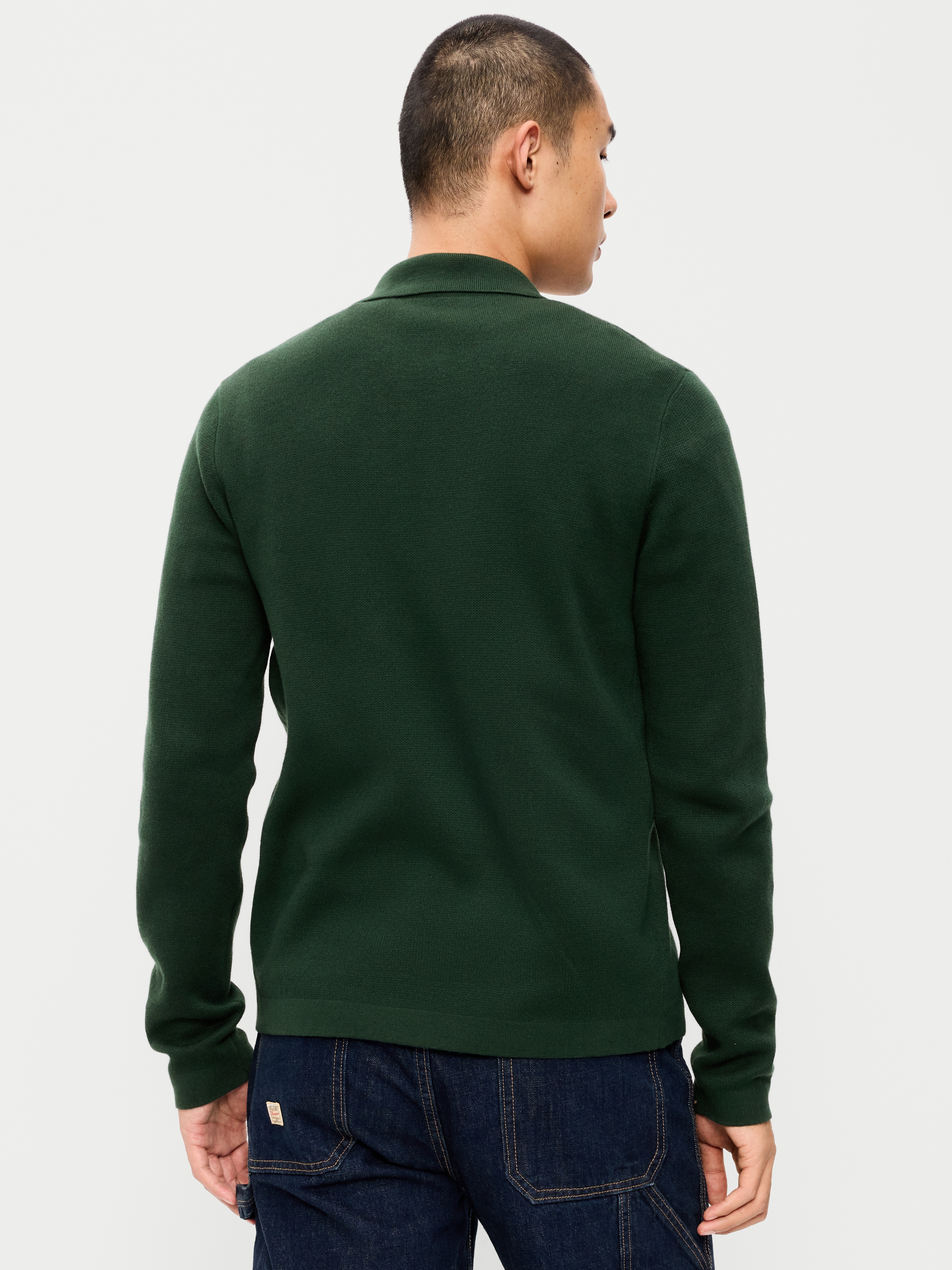 Long-Sleeve Sweater Shirt - Forest Canopy - 2