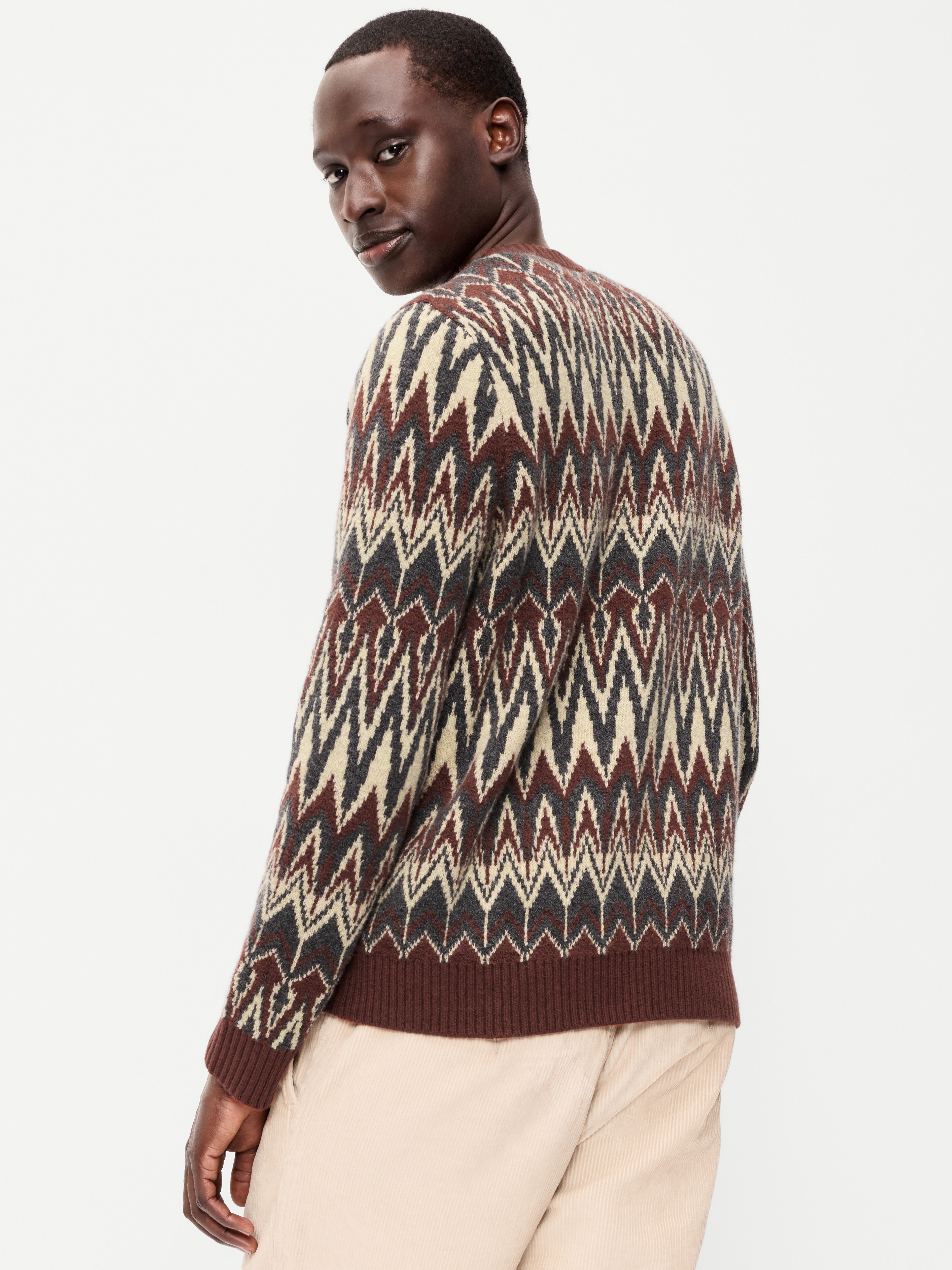 SoSoft Crew-Neck Sweater - Russet Brown - 2