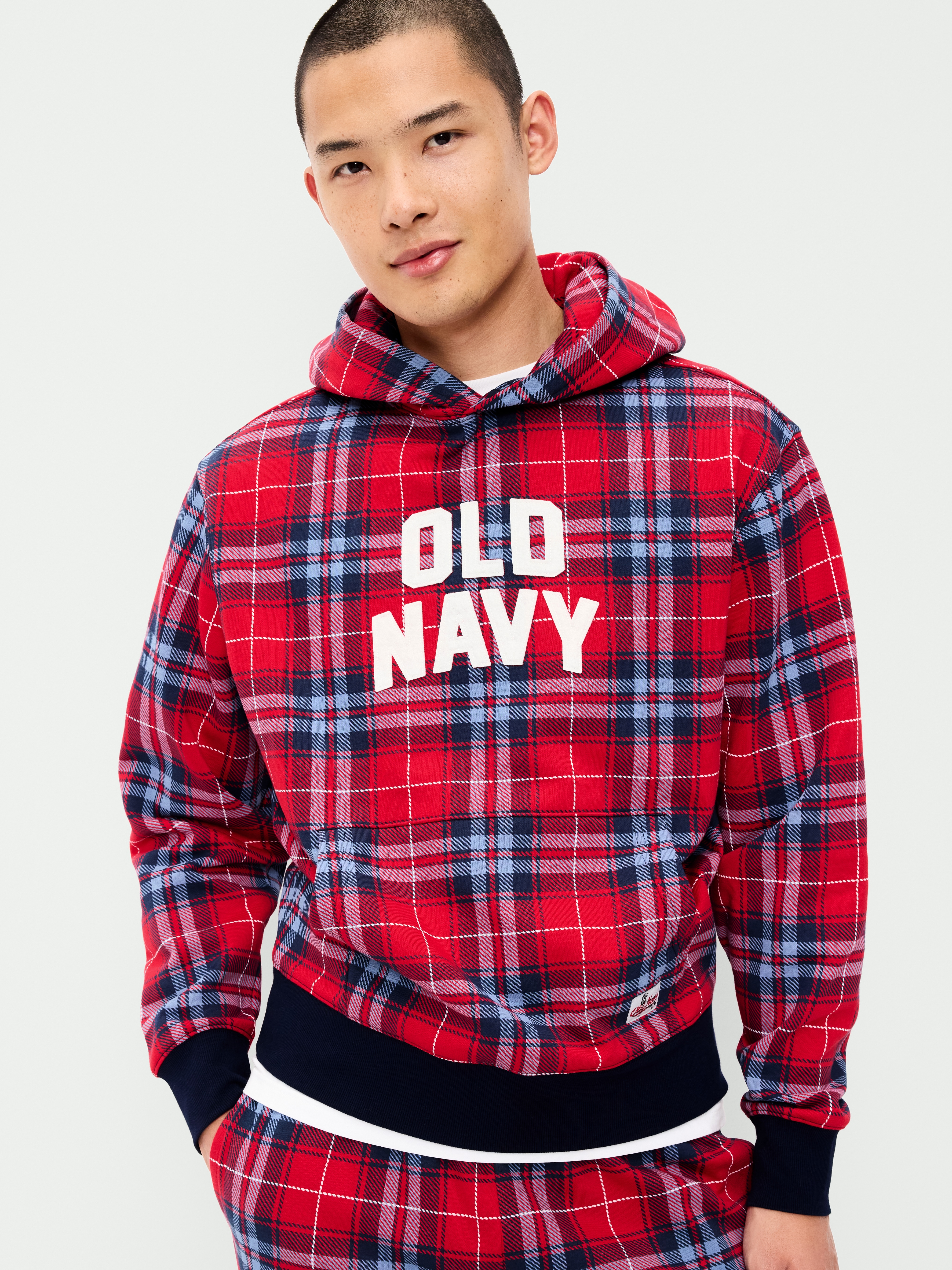 Logo Graphic Pullover Hoodie - Robbie Red - 3