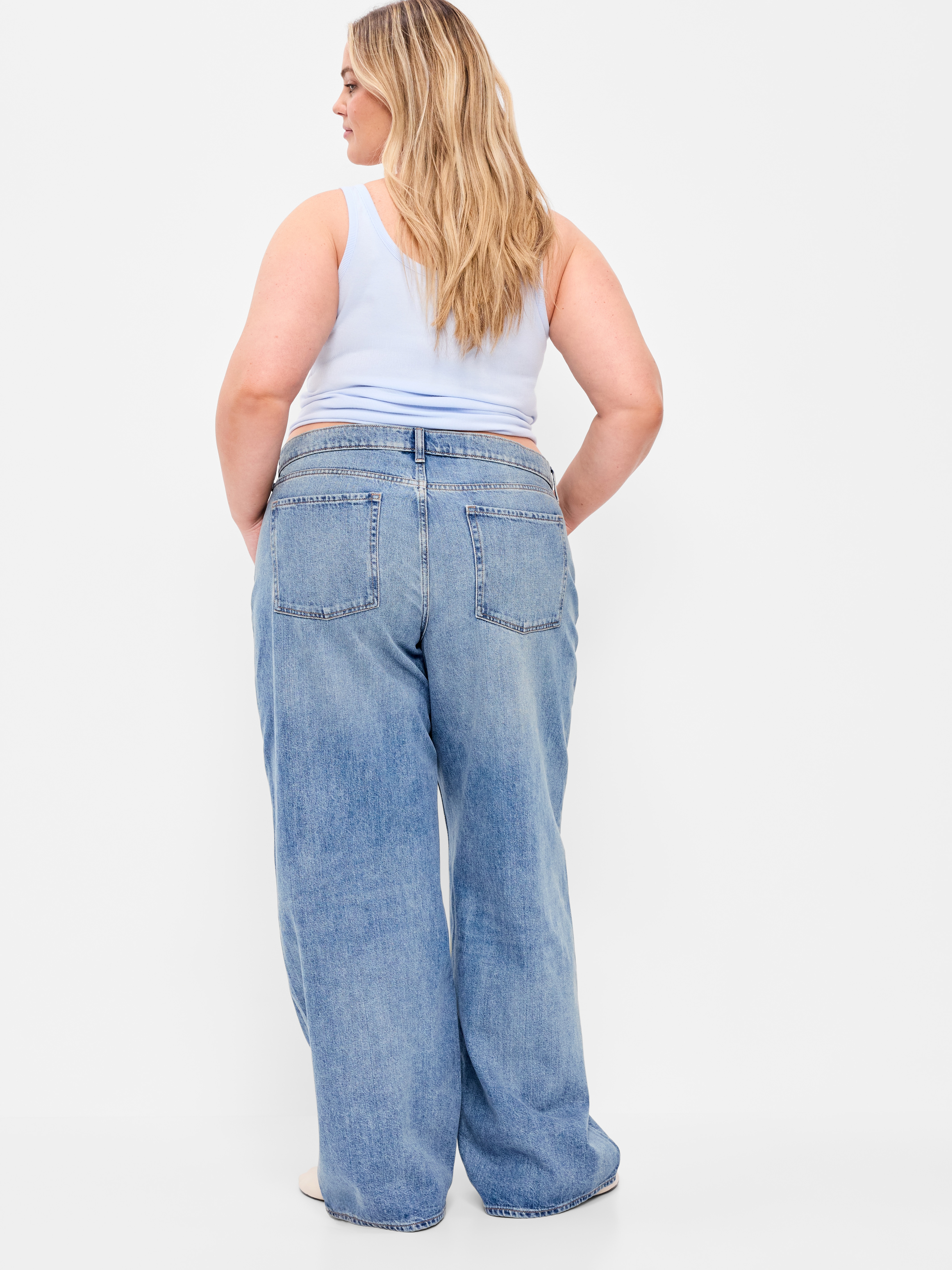 Low-Rise Baggy Wide-Leg Jeans - Nohea - 10