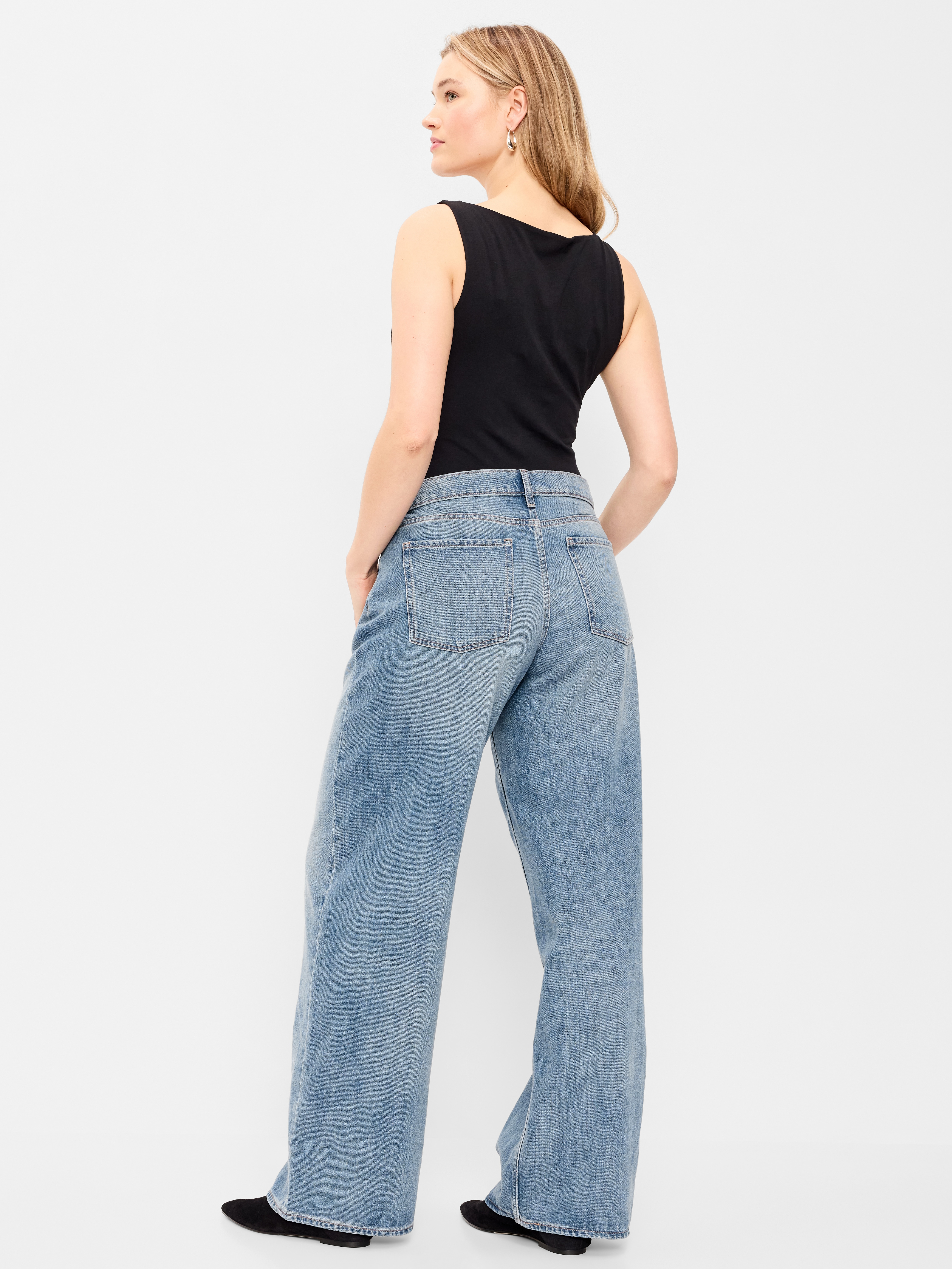 Low-Rise Baggy Wide-Leg Jeans - Nohea - 7