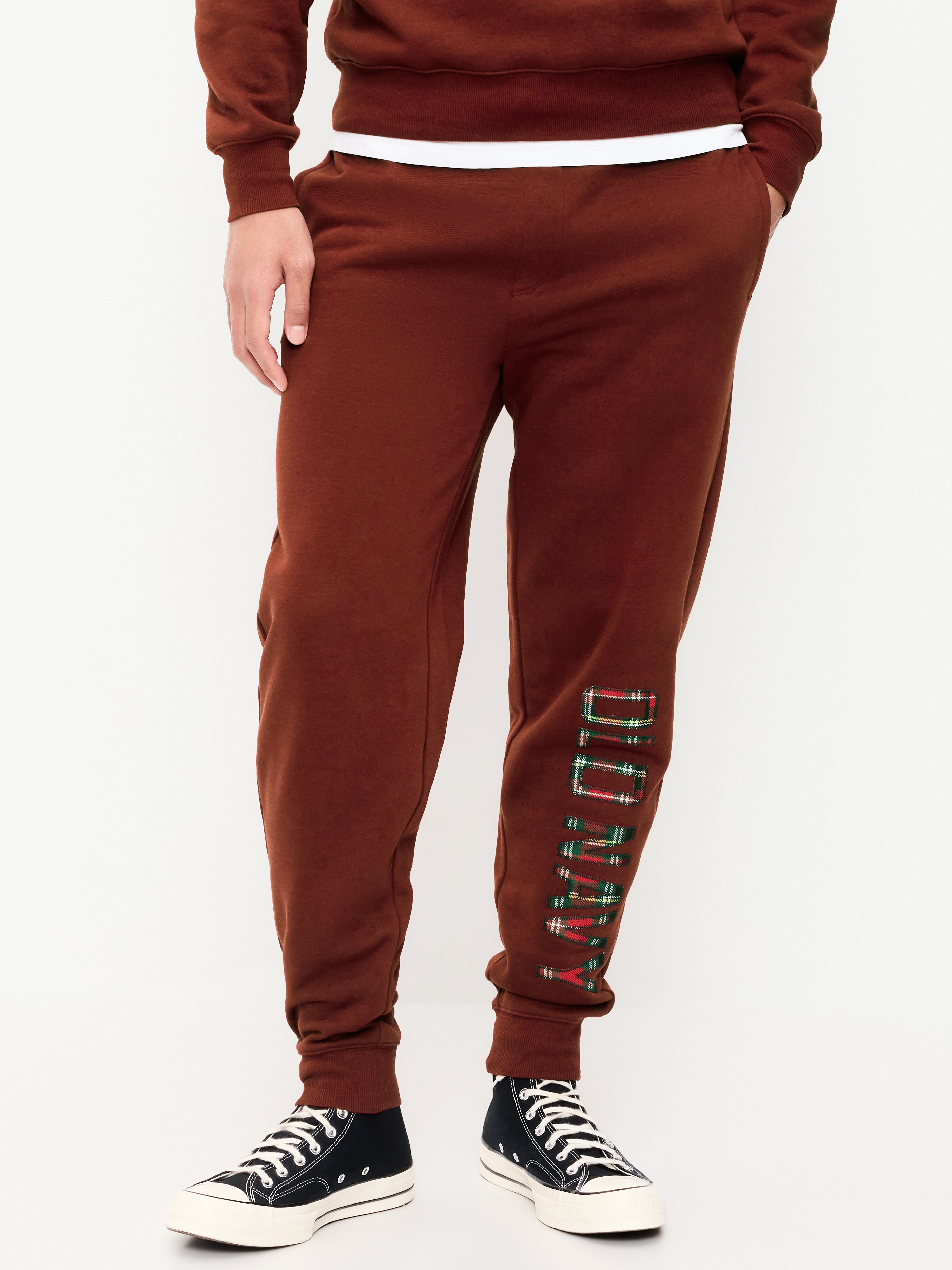 Logo Tapered Jogger Sweatpants - Emberglow - 2