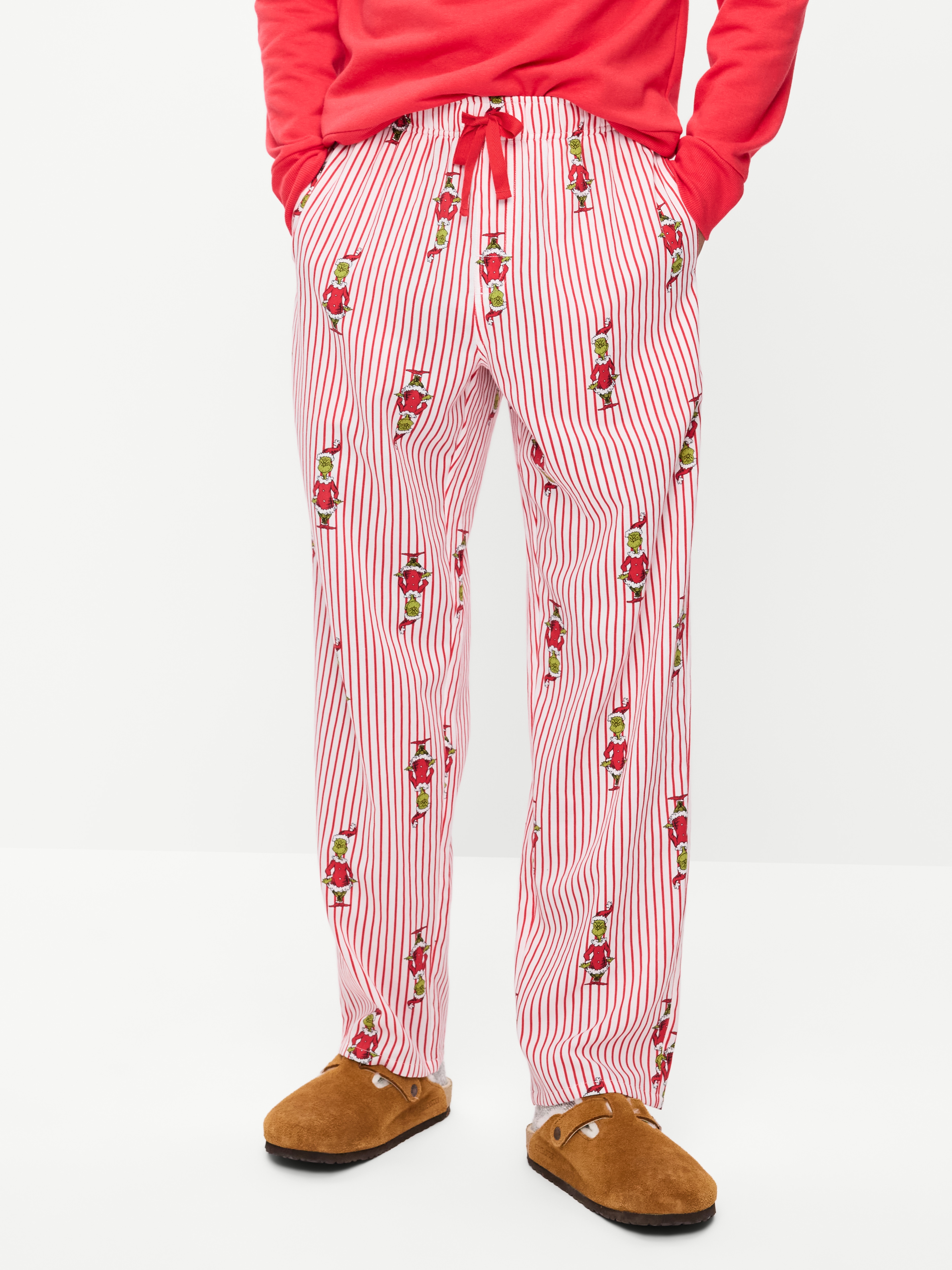 Dr. Seuss™ Grinch Flannel Pajama Pants for Men - Grinch - 1