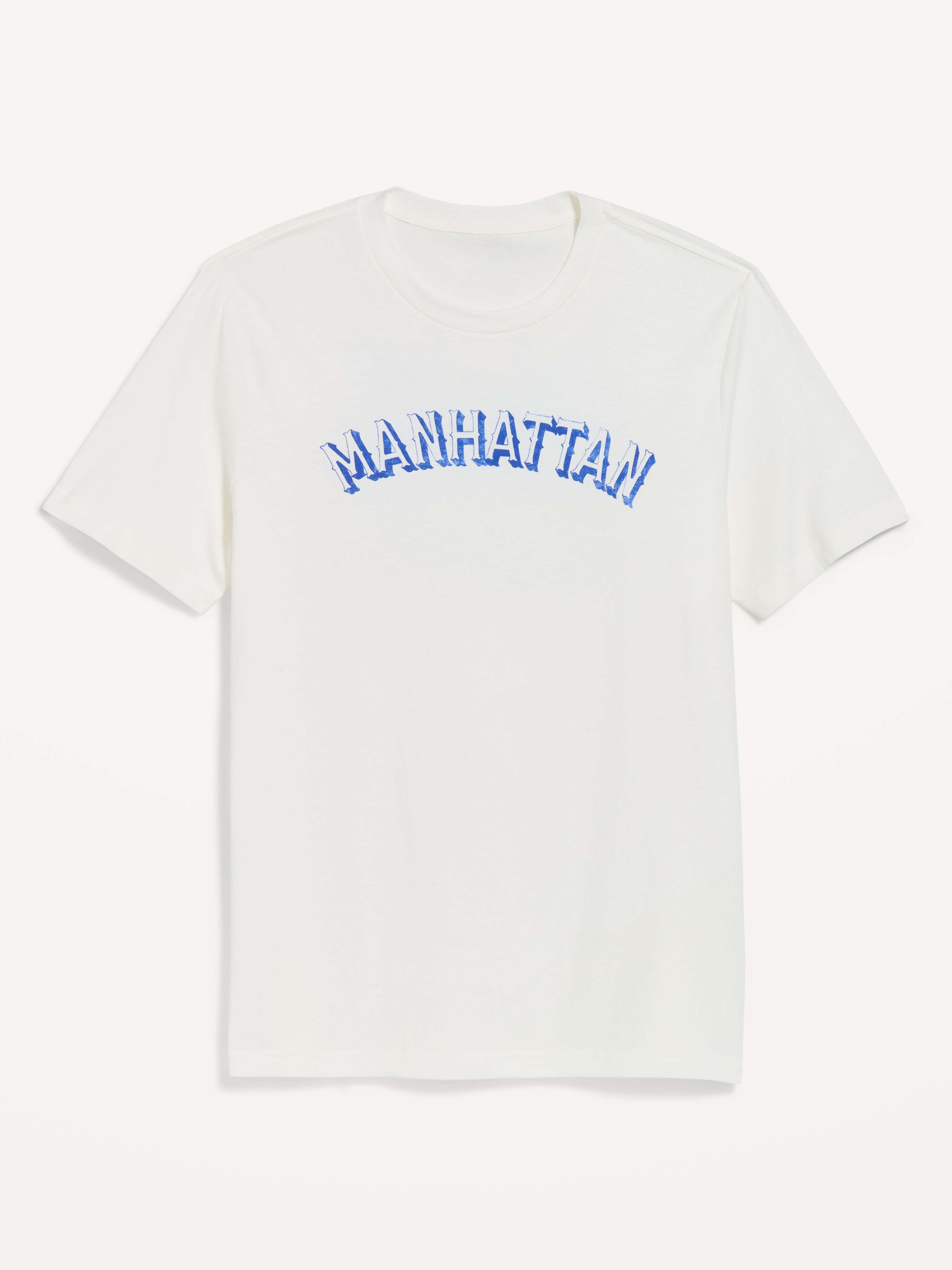 Soft-Washed Crew-Neck Graphic T-Shirt - Sea Salt and Vinegar - 3