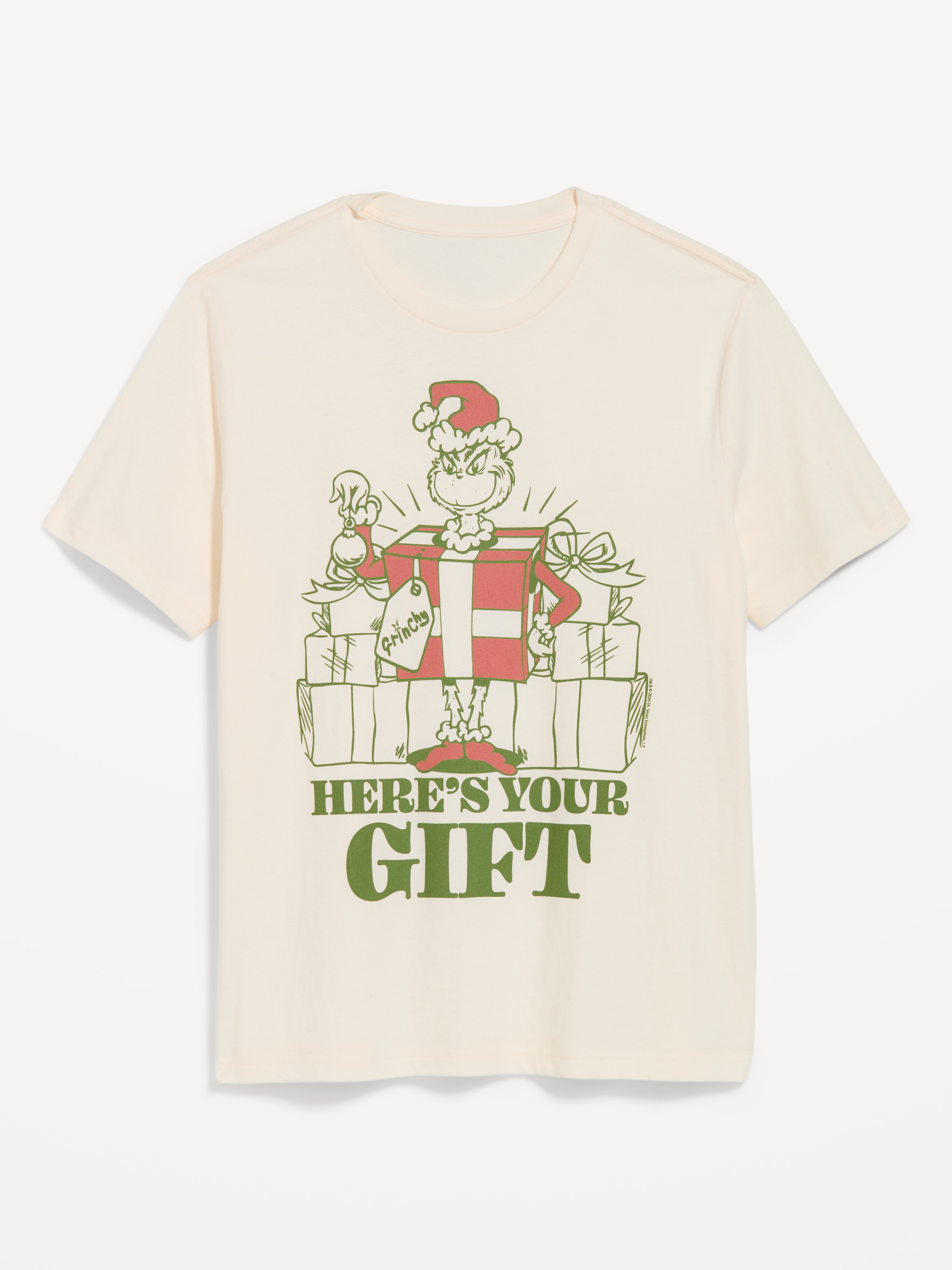 Dr. Seuss™ Grinch T-Shirt - Sea Salt - 1