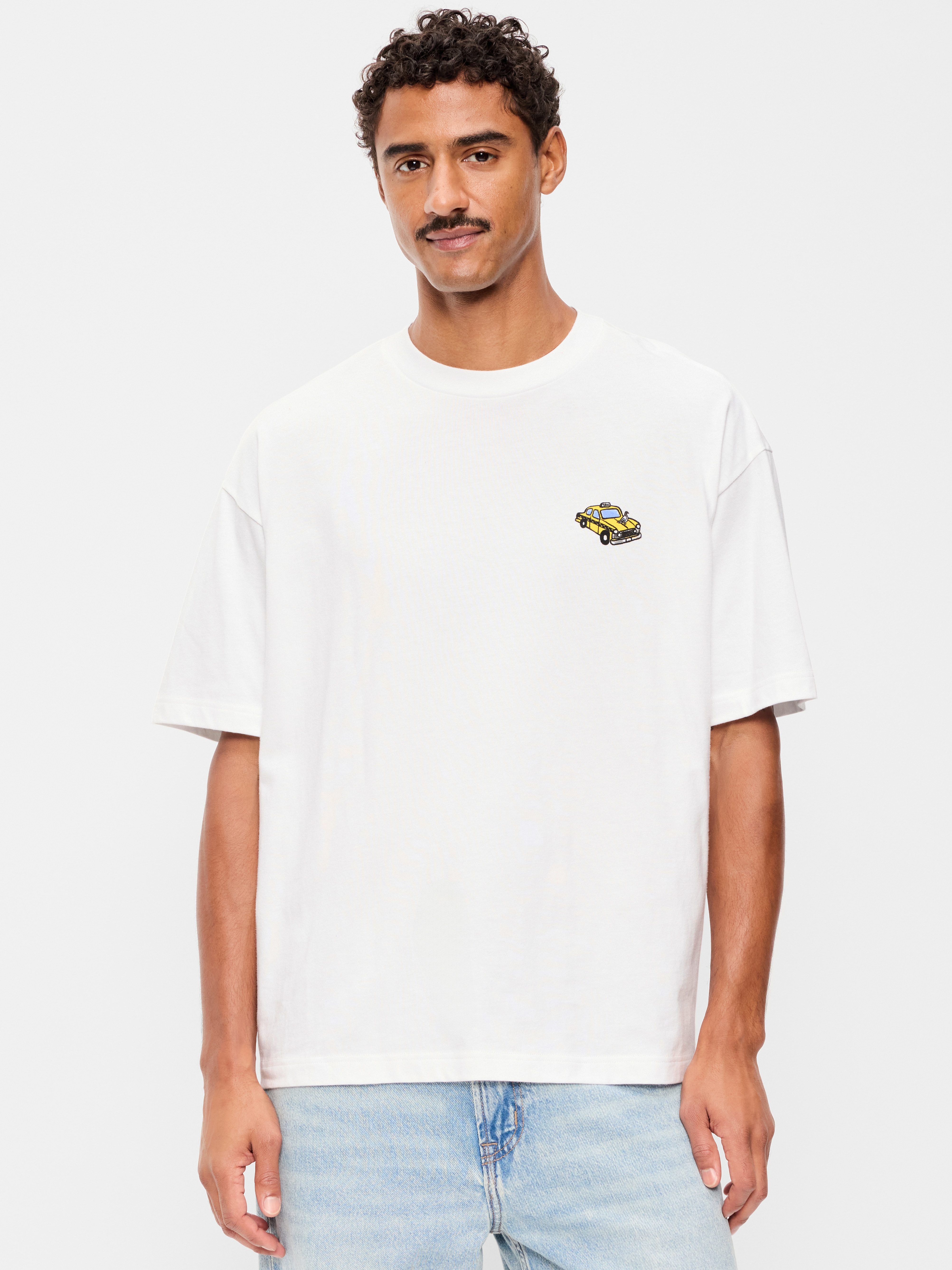 Heavyweight Logo Graphic T-Shirt - White Lilies - 1